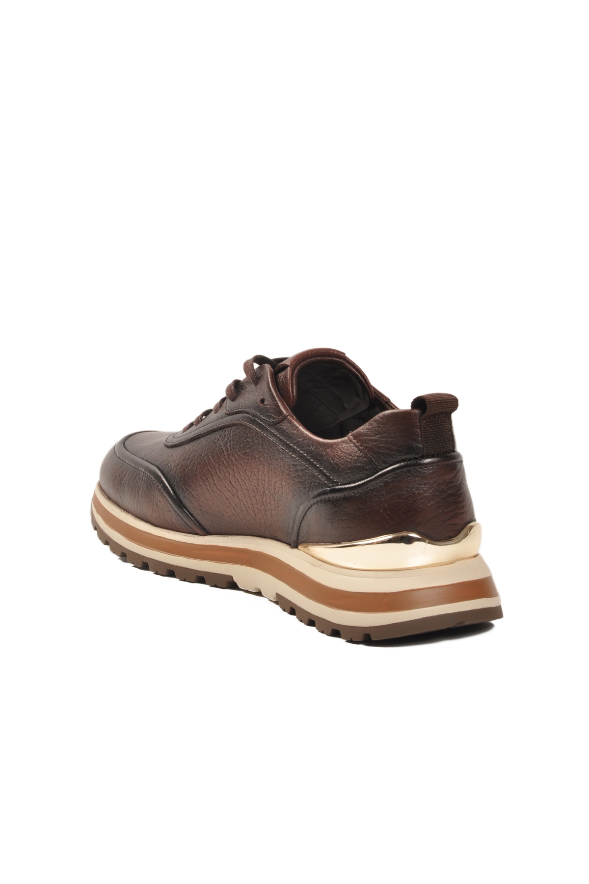 Voyager Voyager Kahverengi M475 Hakiki Deri Kahve Erkek Günlük Ayakkabı Casual Ayakkabı | Flo Kahverengi - 5. görsel