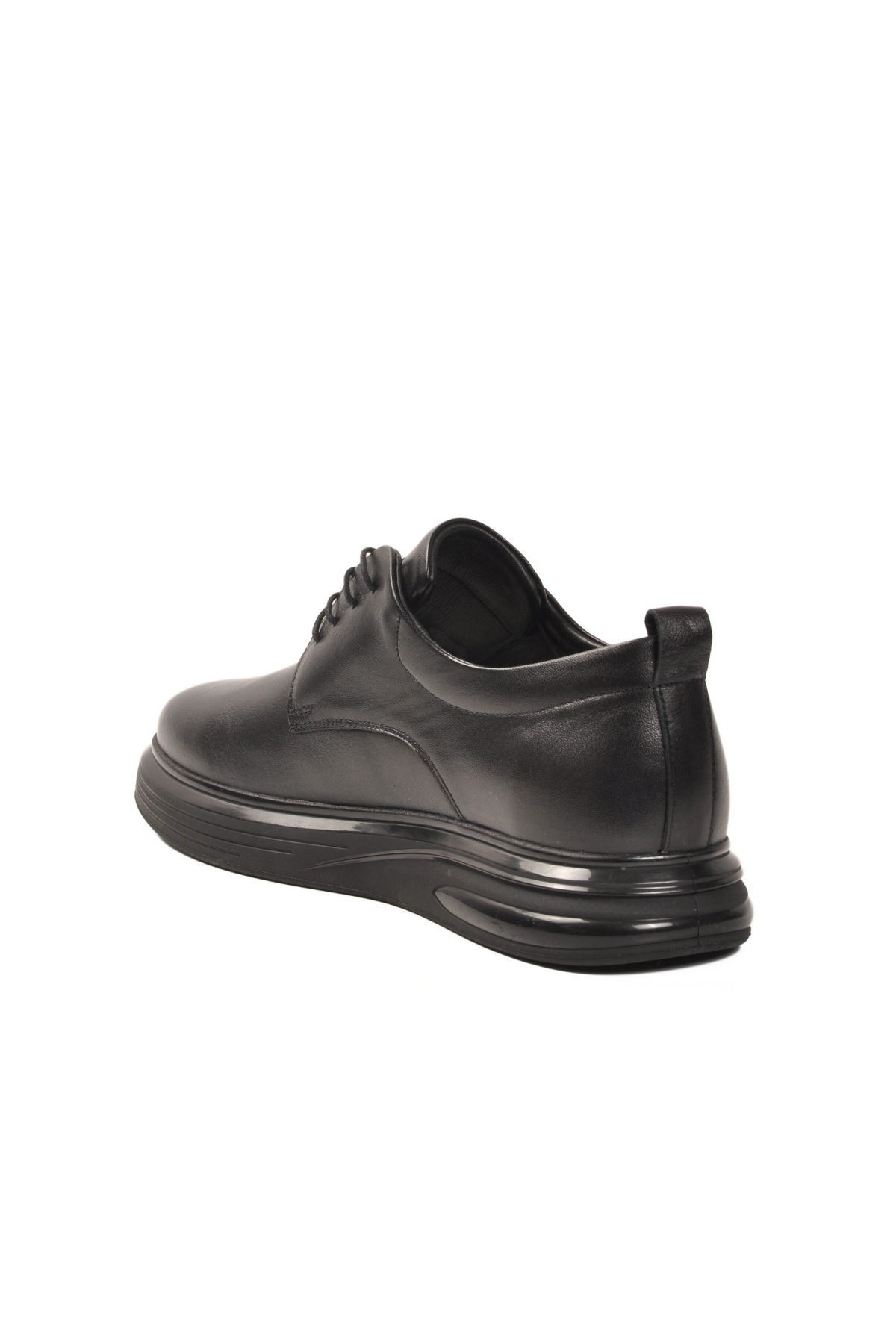 Voyager Voyager 1042 Hakiki Deri Siyah Erkek Günlük Ayakkabı Casual Ayakkabı | Flo Siyah - 5. görsel