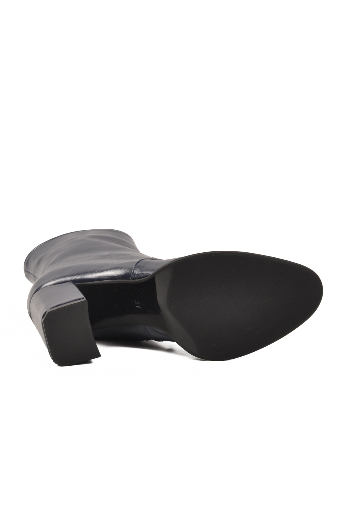 Ayakmod Ayakmod 878601 Polarlı Lacivert Kadın Topuklu Bot | Flo Lacivert - 6. görsel