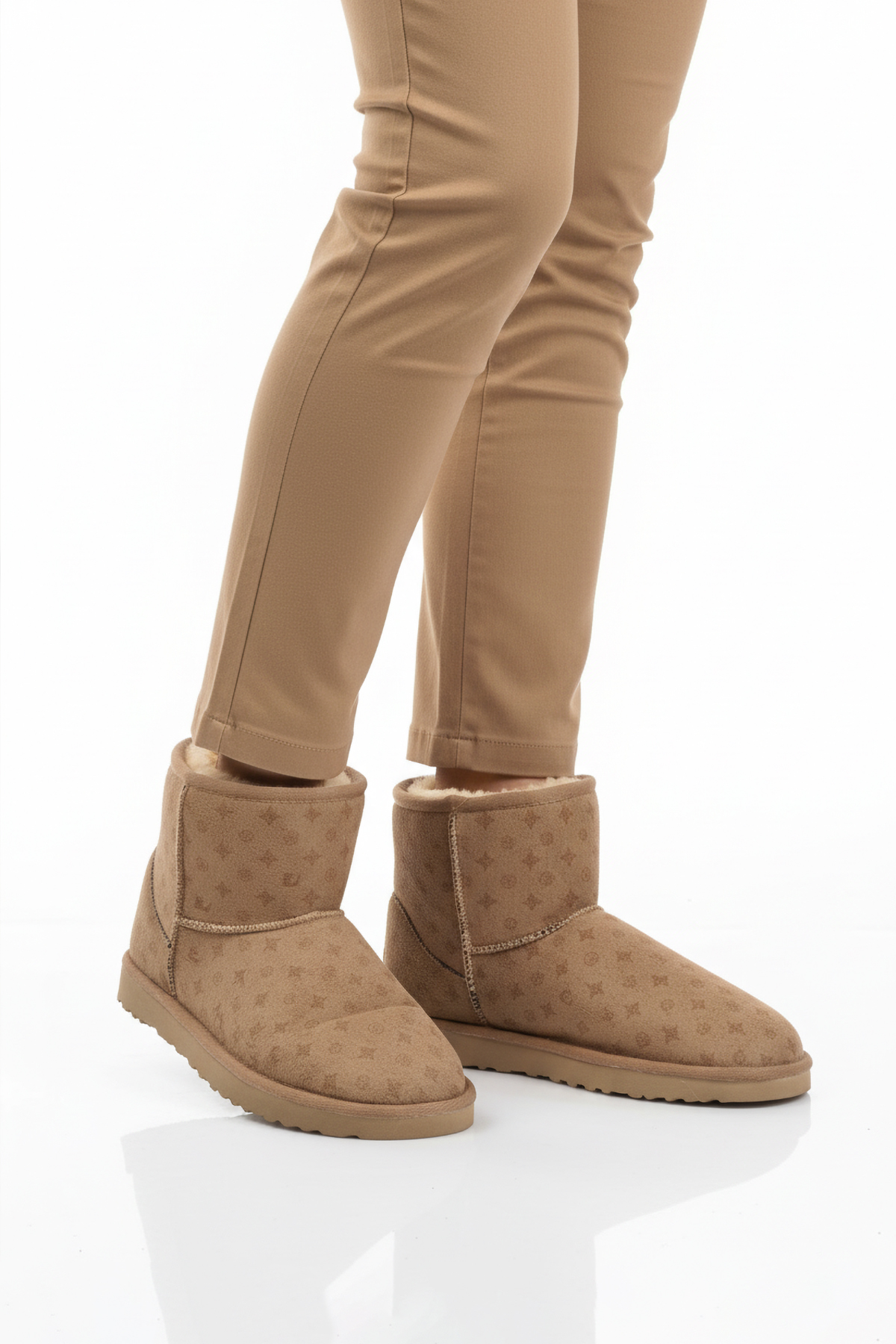 Pierre Cardin Pierre Cardin PC-55394 İçi Kürklü Soğuğa Dirençli Vizon Kadın Bot | Flo Vizon - 2. görsel