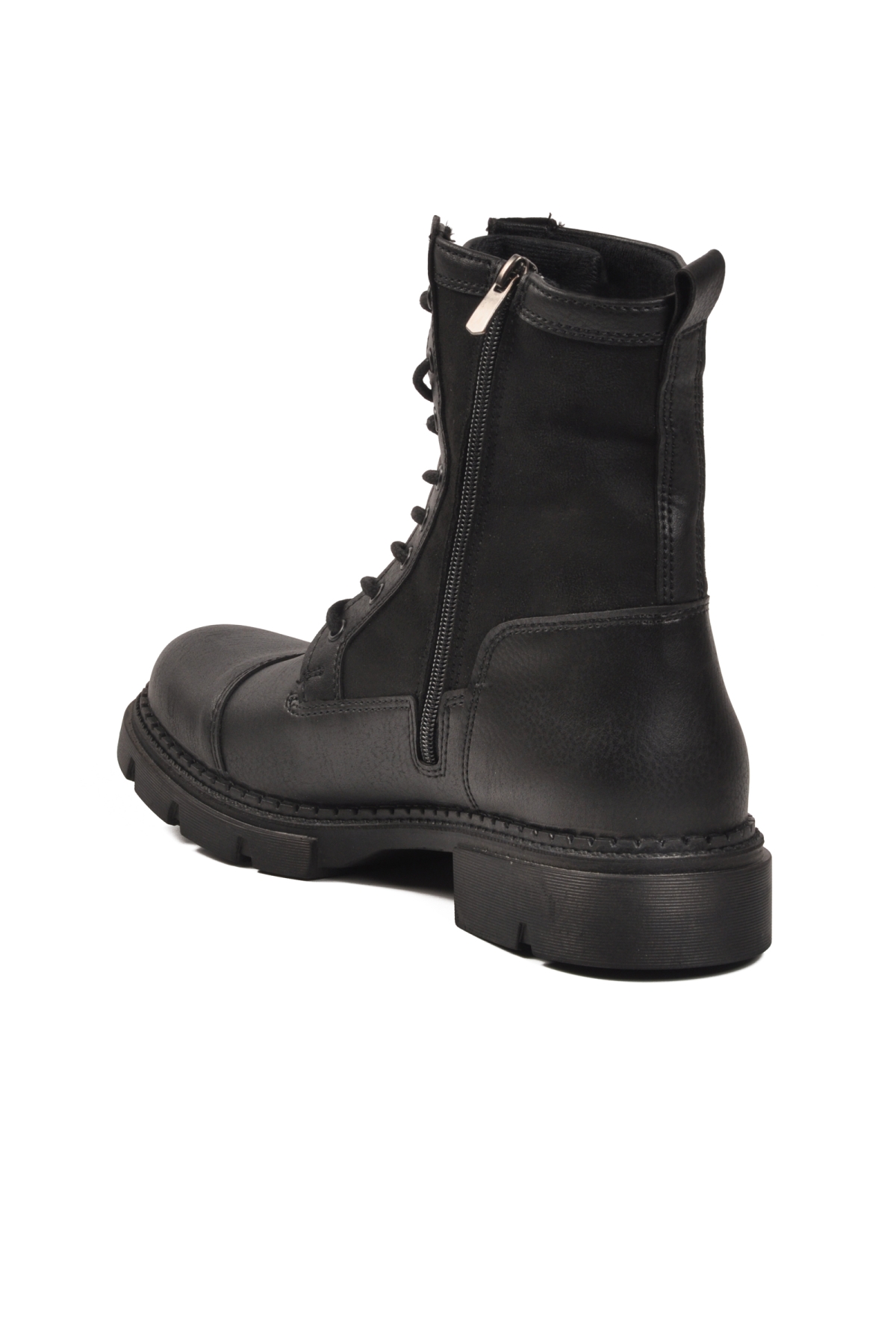 Ayakmod Ayakmod 638 Siyah Bağcıklı Kaymaz Erkek Bot | Flo Siyah - 5. görsel