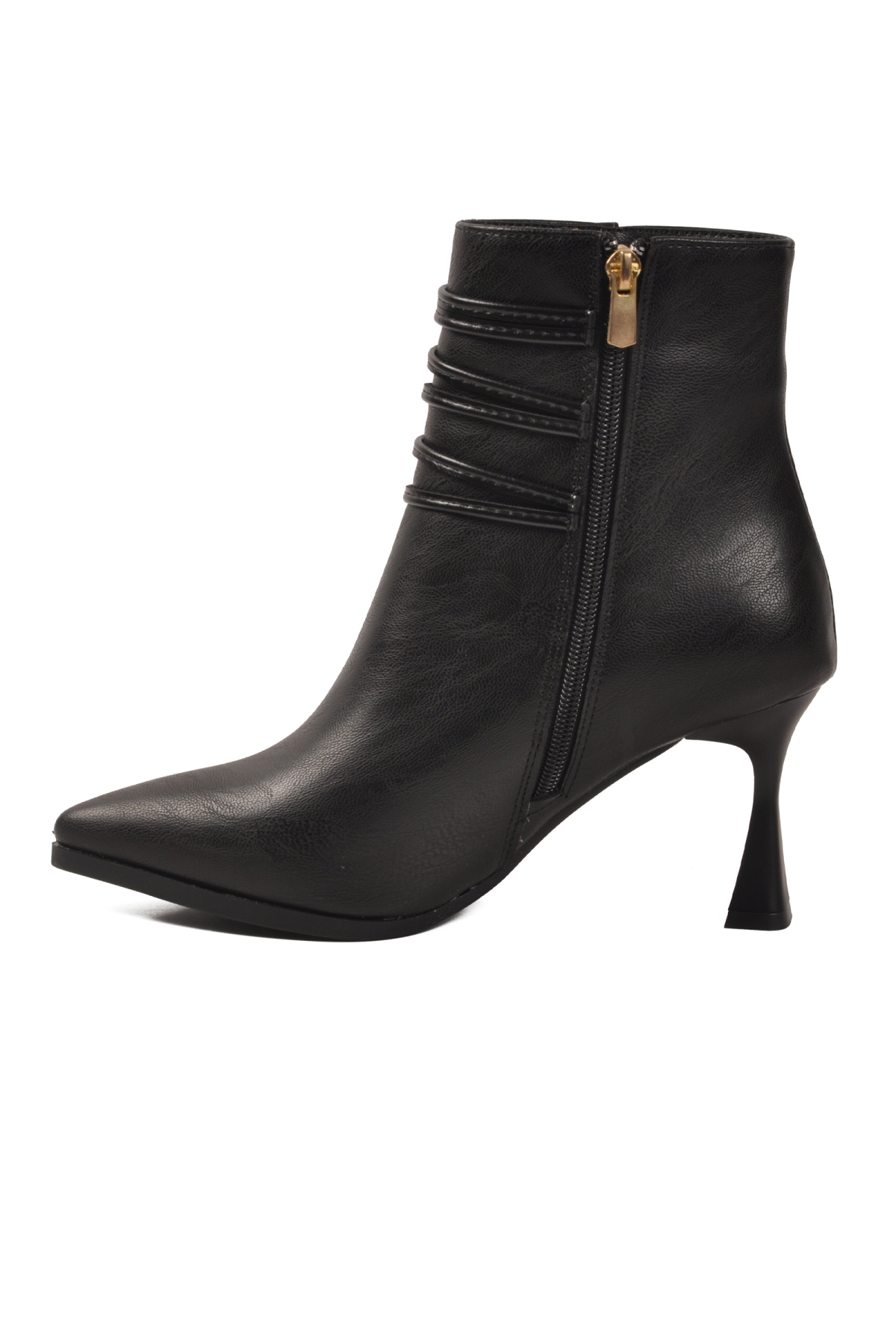 Ayakmod Ayakmod Ayakımod 9652003 Siyah Kadın Topuklu Bot | Flo Siyah - 3. görsel