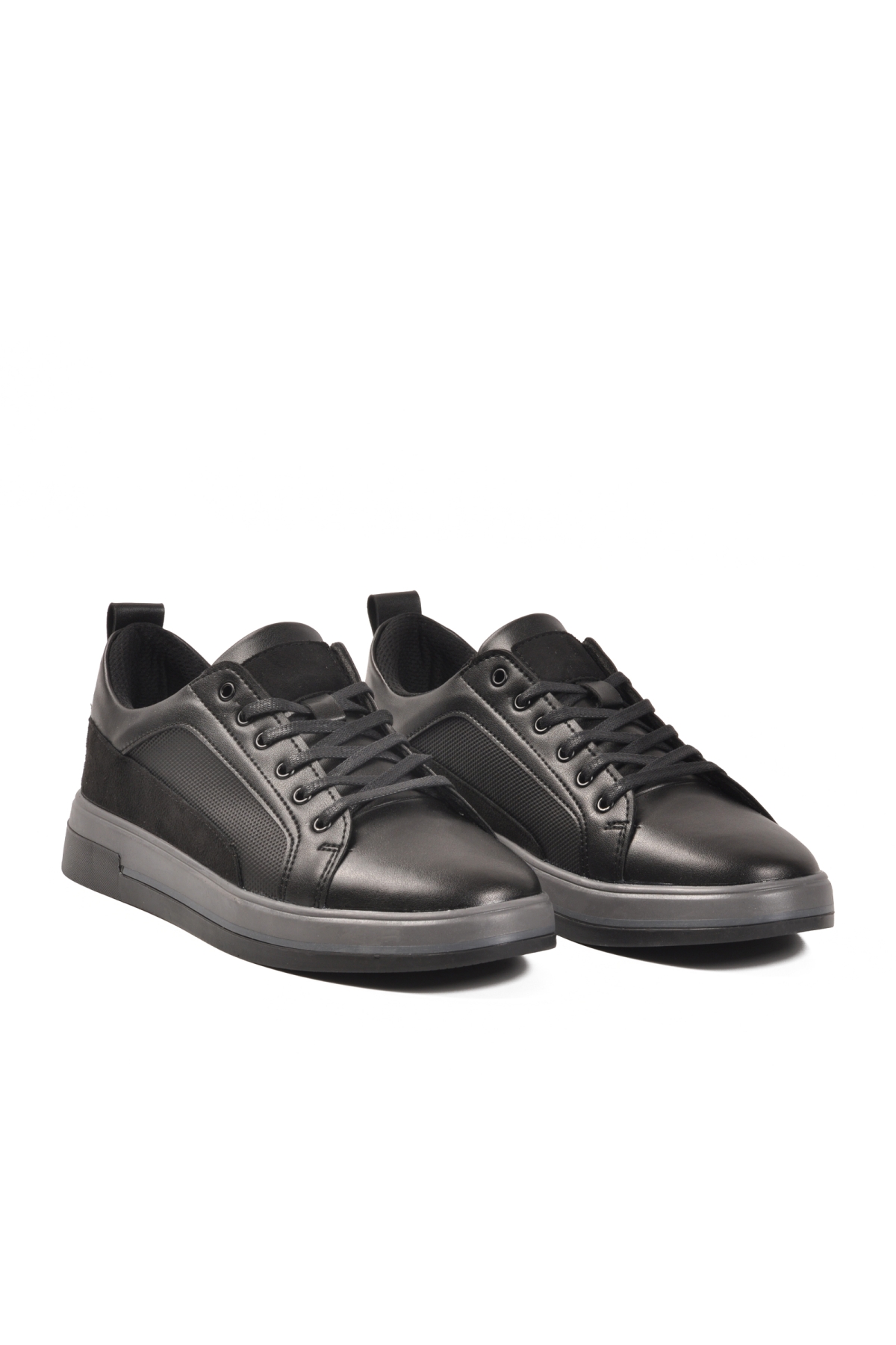 Conteyner Conteyner 479 Bağcıklı Siyah Erkek Günlük Ayakkabı Casual Ayakkabı | Flo Siyah - 4. görsel