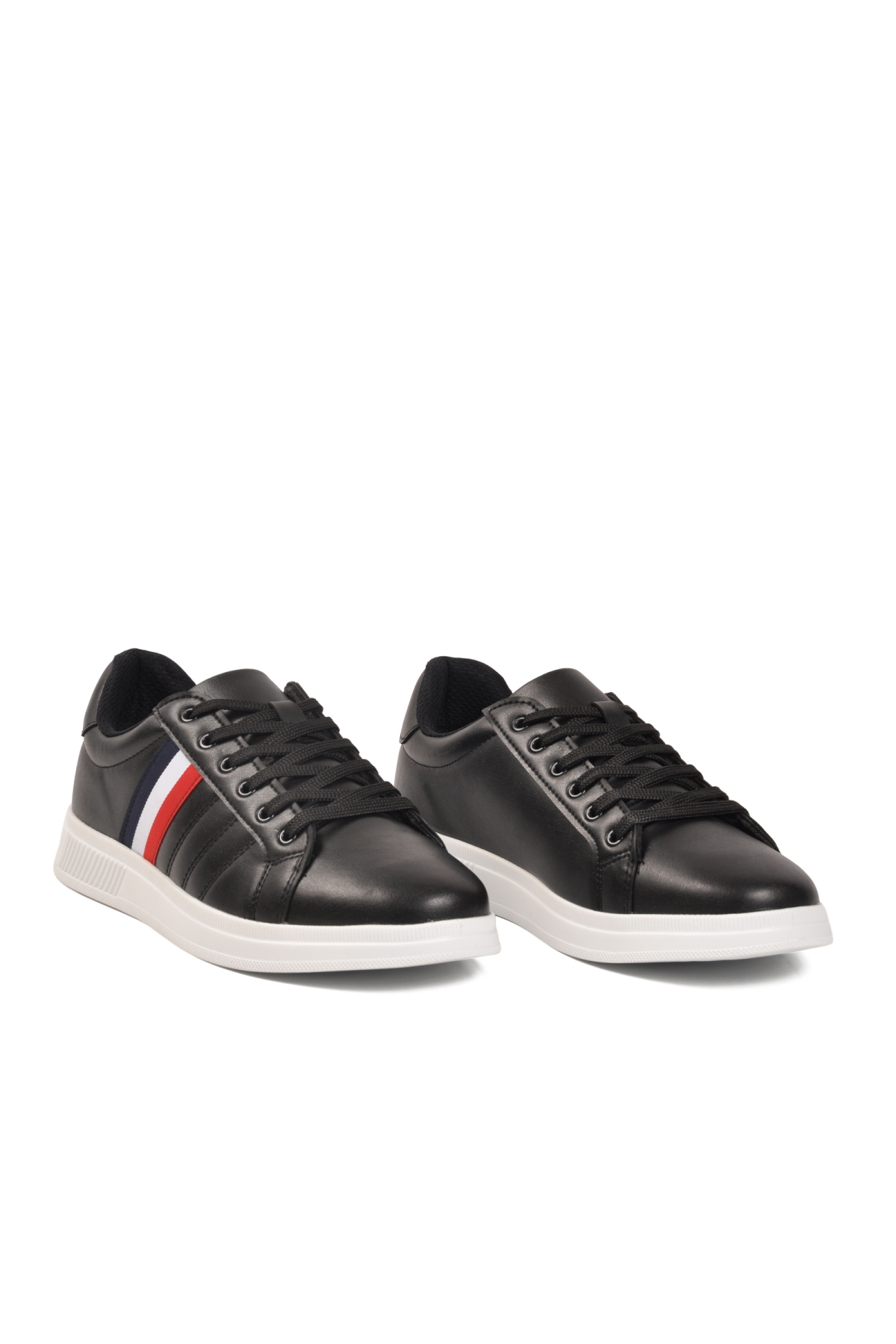 Conteyner Conteyner 493 Bağcıklı Siyah-Beyaz Erkek Günlük Ayakkabı Casual Ayakkabı | Flo Siyah - 4. görsel