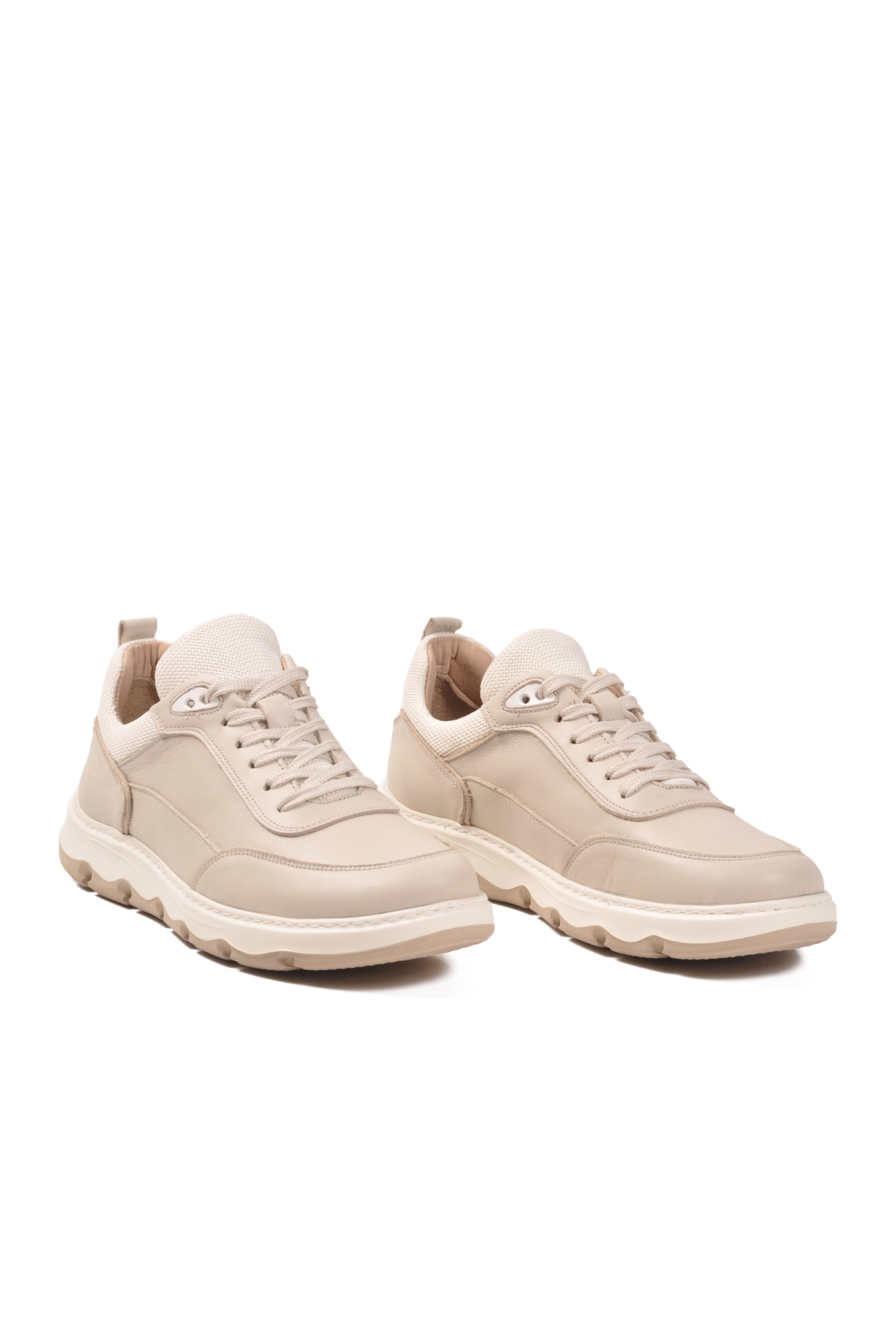 Ayakmod Ayakmod 242290 Hakiki Deri Bej Erkek Günlük Ayakkabı Casual Ayakkabı | Flo Bej - 4. görsel