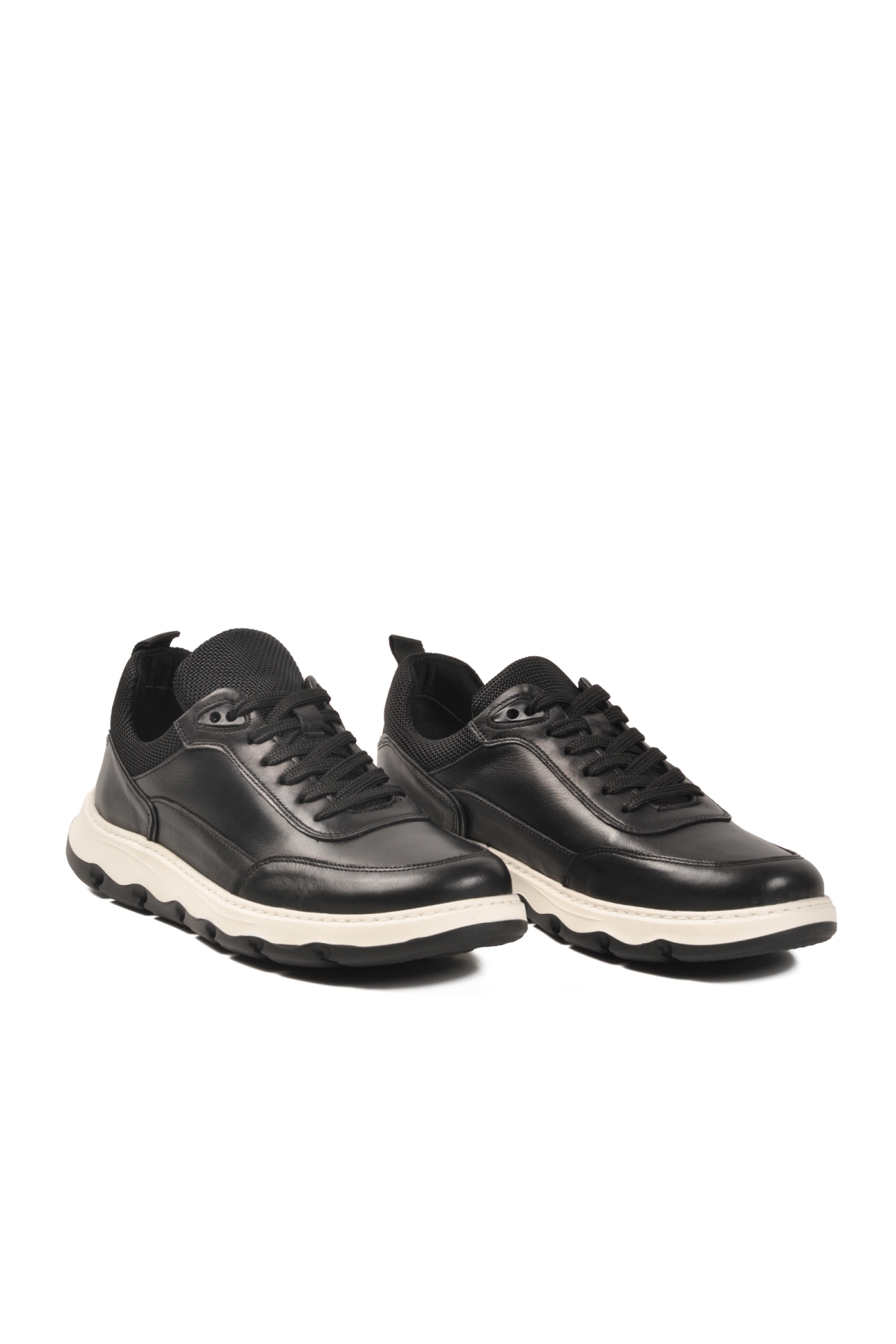 Ayakmod Ayakmod 242290 Hakiki Deri Siyah Erkek Günlük Ayakkabı Casual Ayakkabı | Flo Siyah - 4. görsel