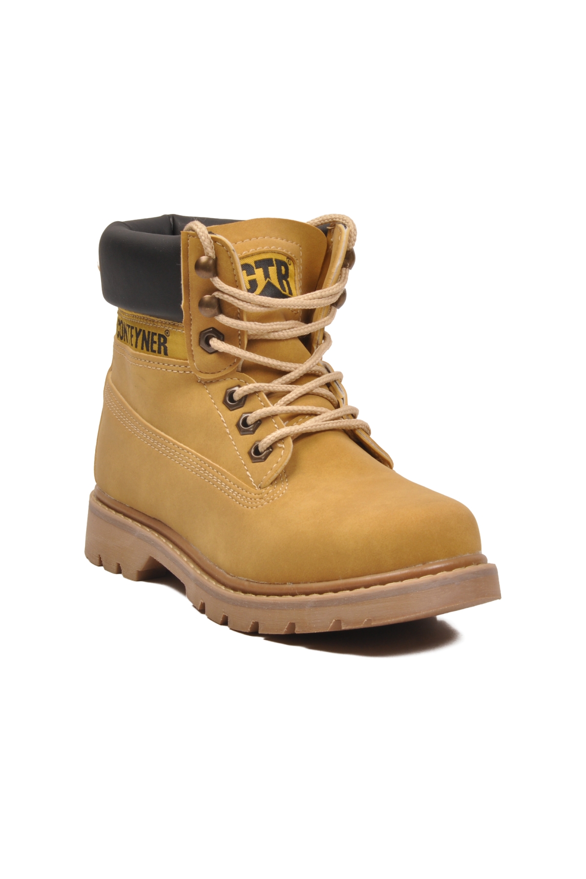 Conteyner Conteyner Çok Renkli 922 Kaymaz Taban Camel Nubuk Unisex Bot | Flo Çok Renkli - 2. görsel