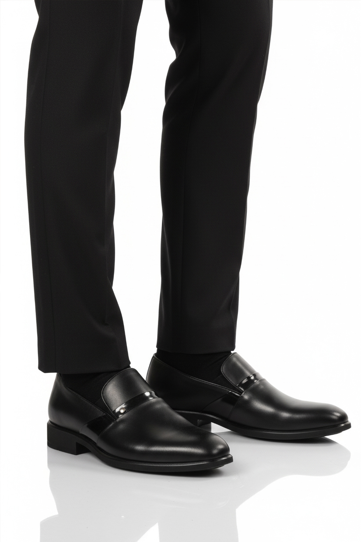 Ayakmod Ayakmod 02213 Hakiki Deri Siyah Erkek Klasik Ayakkabı | Flo Siyah - 2. görsel