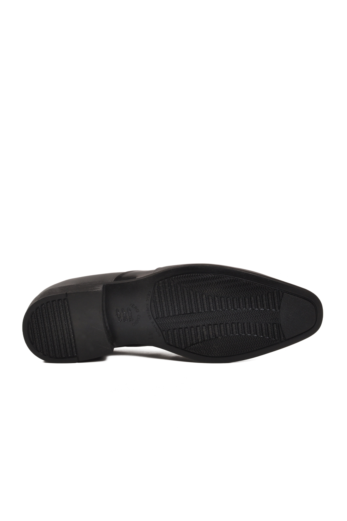 Ayakmod Ayakmod 02213 Hakiki Deri Siyah Erkek Klasik Ayakkabı | Flo Siyah - 6. görsel