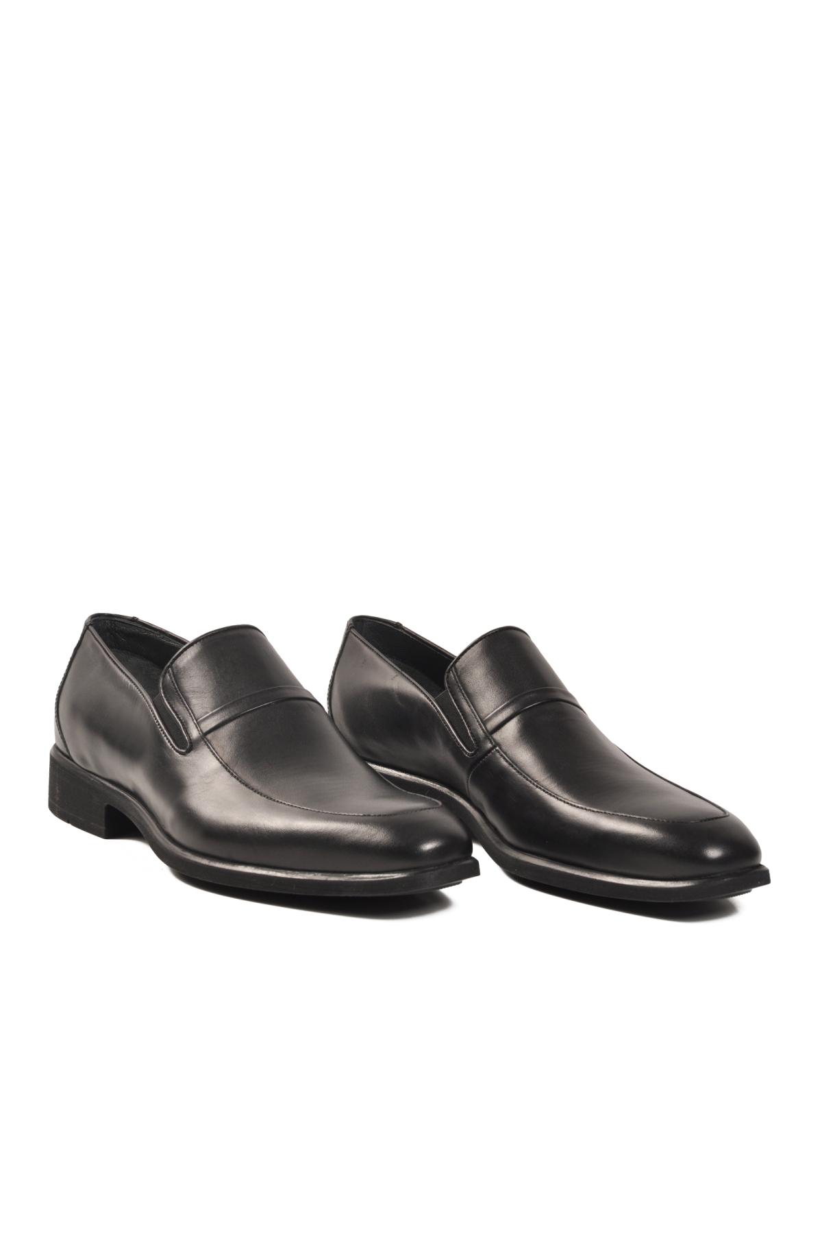 Ayakmod Ayakmod 02470 Hakiki Deri Siyah Erkek Klasik Ayakkabı | Flo Siyah - 4. görsel