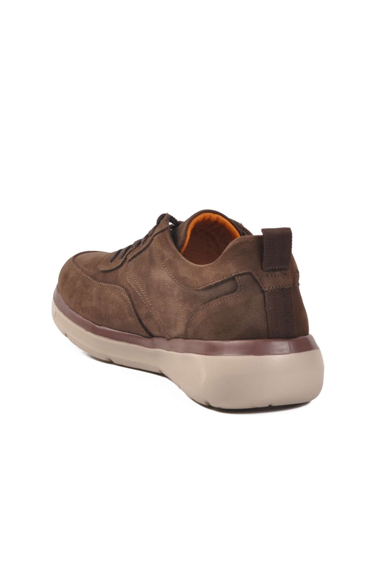 Ayakmod Ayakmod Kahverengi 252012 Hakiki Deri Kahve Nubuk Erkek Günlük Ayakkabı Casual Ayakkabı | Flo Kahverengi - 5. görsel