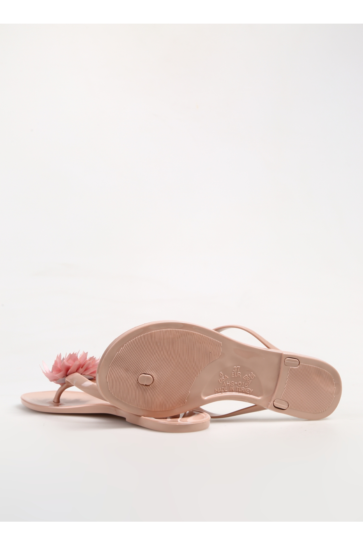 F By Fabrika F By Fabrika Pembe Pudra Kadın Plaj Terliği PUPPIES Sandalet & Terlik | Flo Pembe - 4. görsel