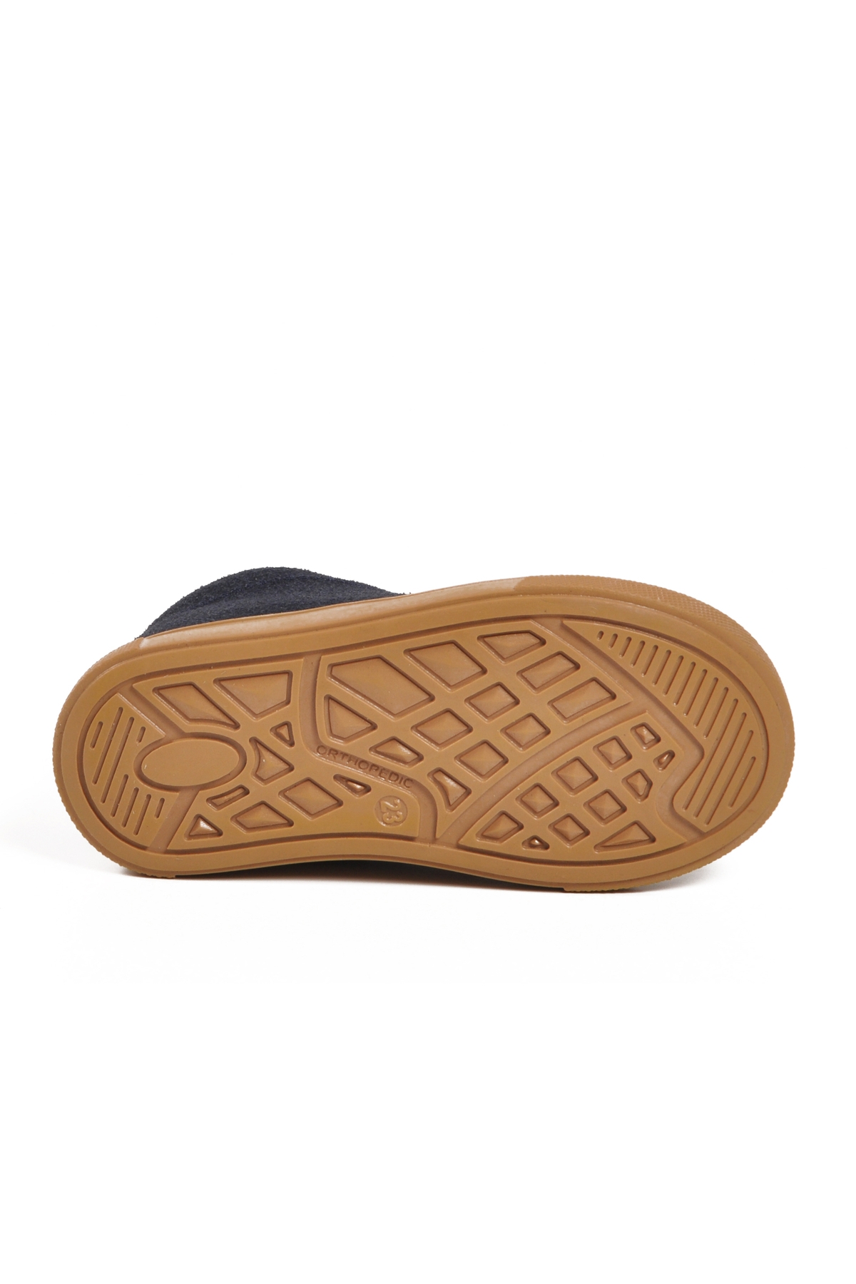 Lacivert Süet Bağcıklı Fermuarlı Bebek Bot 823106 B - Görsel 6