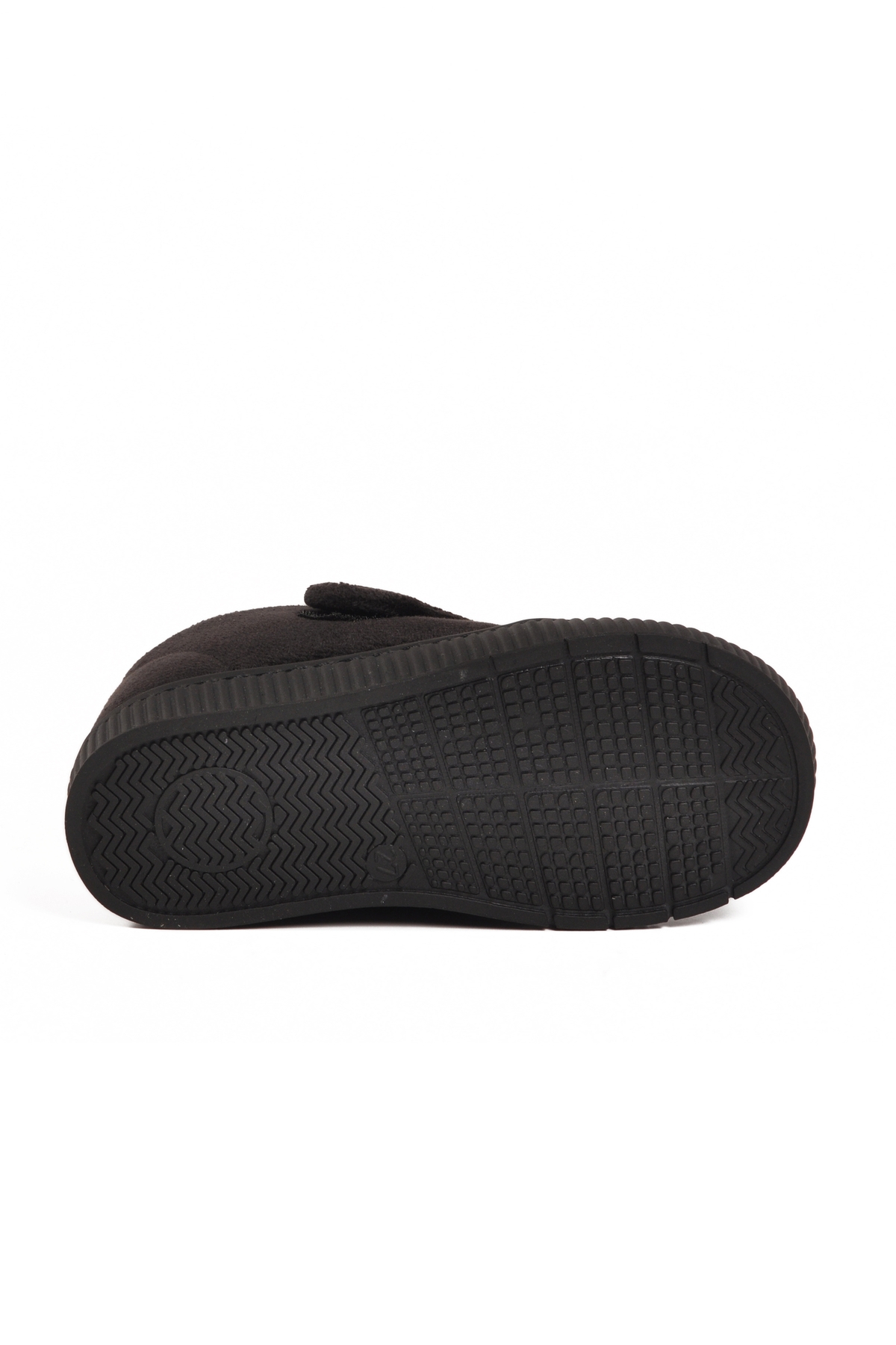 Siyah Süet Cırtlı Unisex Çocuk Panduf Ba&Ba 058999 P - Görsel 6