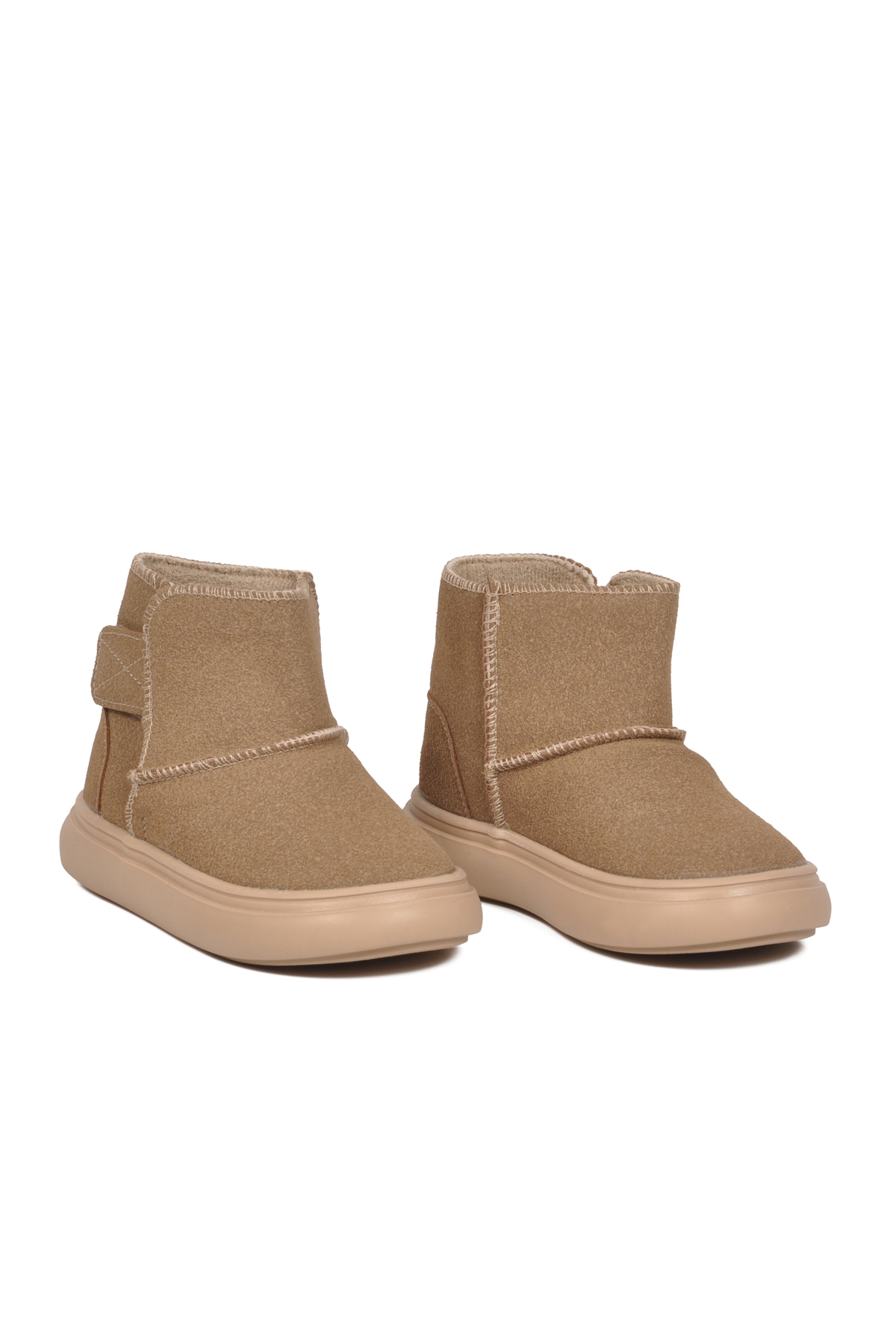 Kum Süet Cırtlı Bilek Boy Bebek Bot 823760 B - Görsel 4