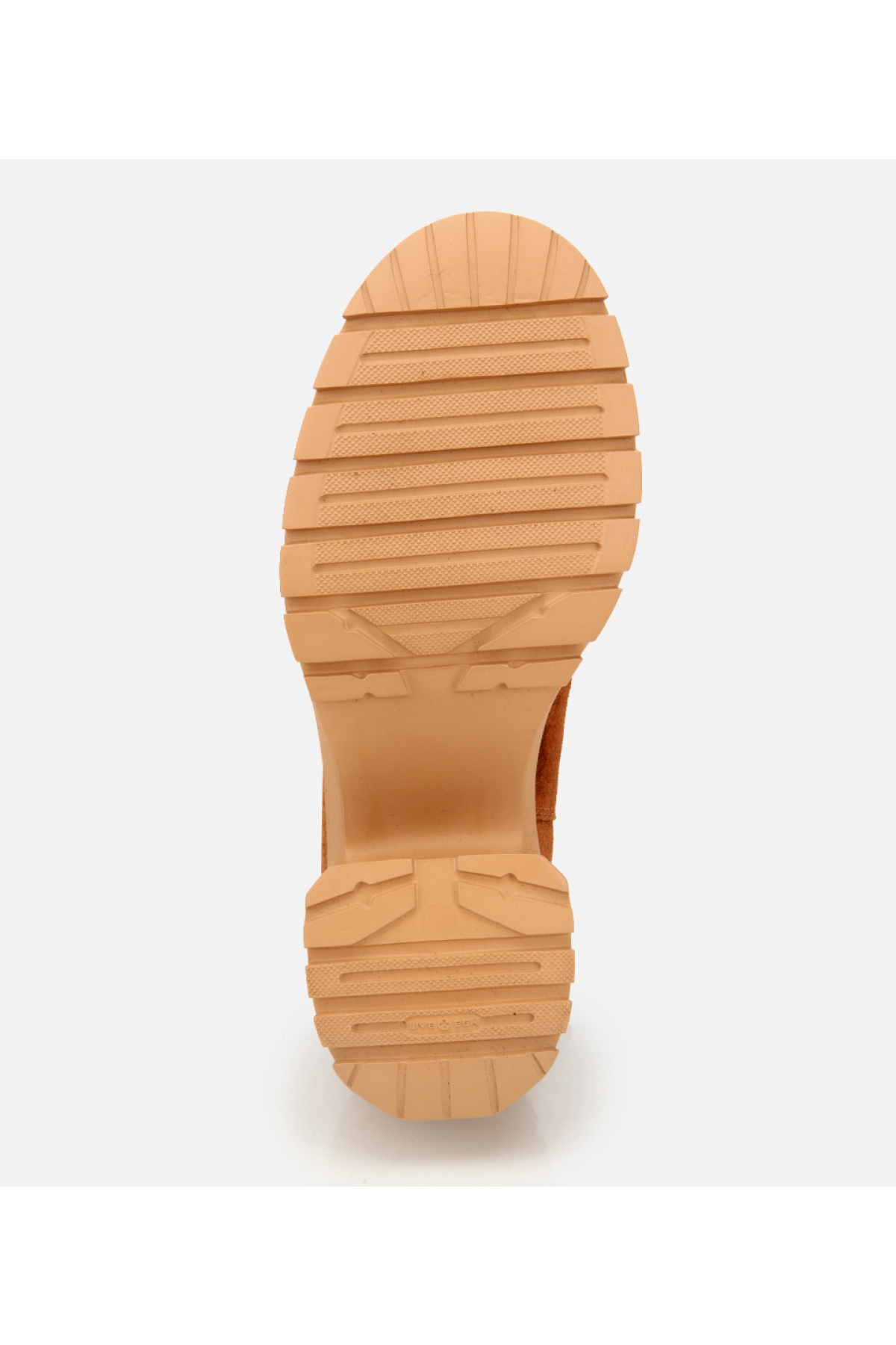 Hotiç Hotiç Kadın Süet Deri Taba Lastik Detaylı Topuklu Bot | Flo Taba - 7. görsel