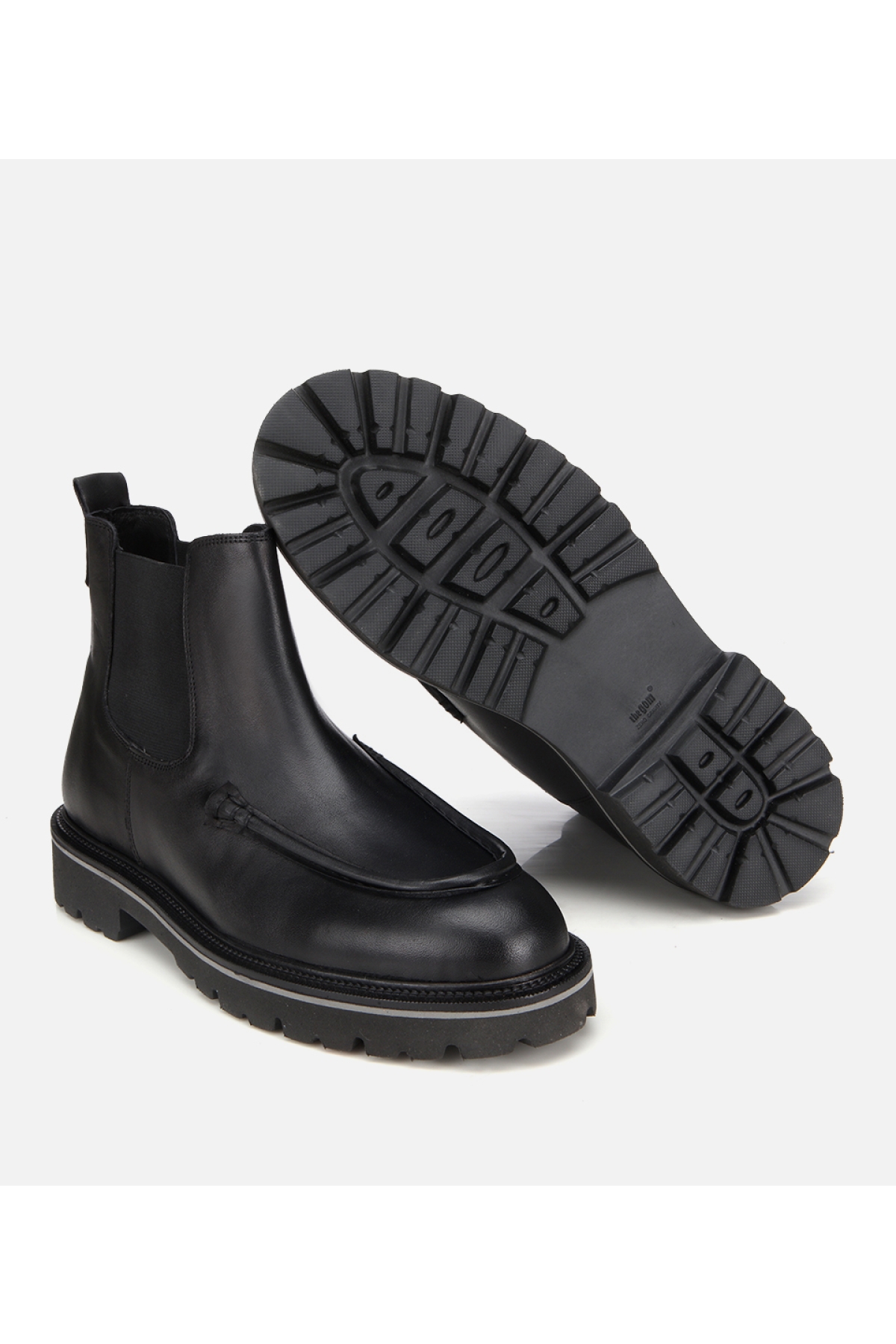Hotiç Hotiç Erkek Deri Siyah Dikiş Detaylı Chelsea Bot | Flo Siyah - 5. görsel