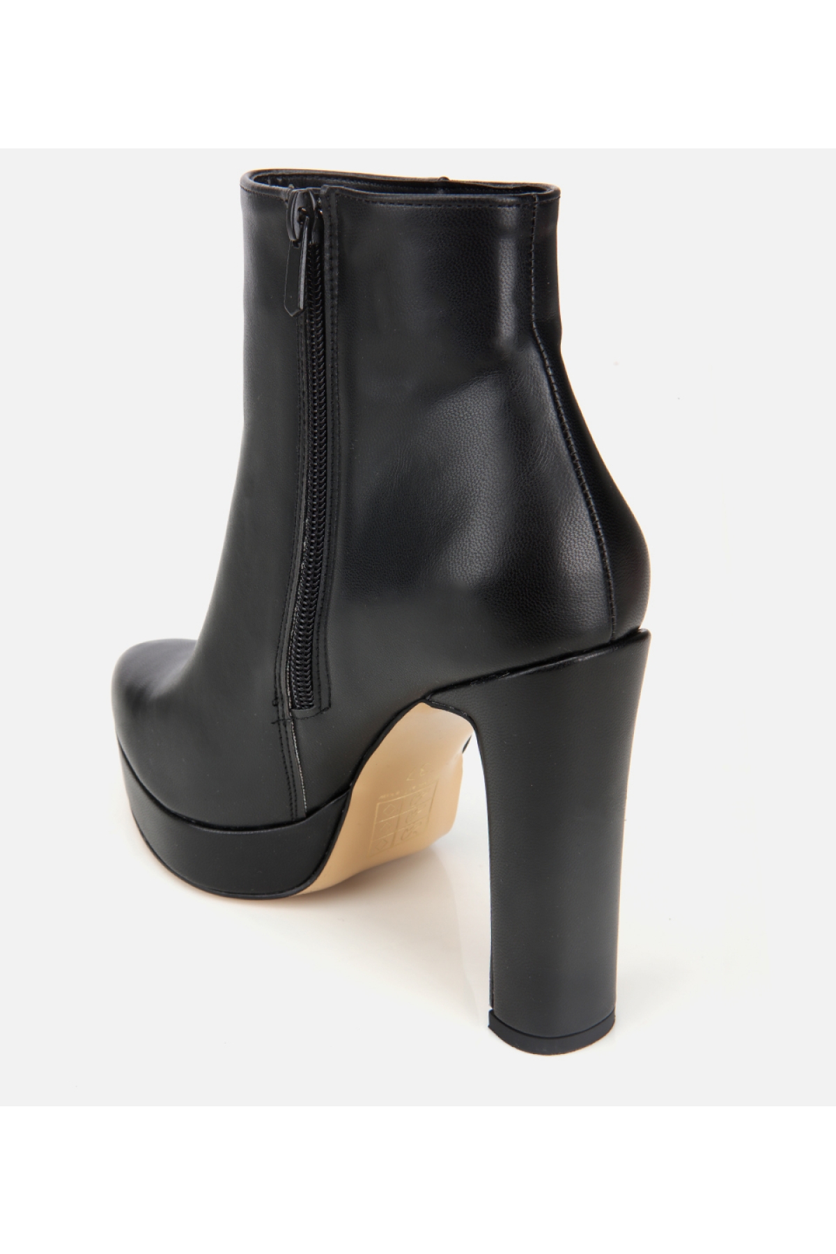 Hotiç Hotiç Kadın Siyah Yüksek Topuklu Platform Topuklu Bot | Flo Siyah - 7. görsel