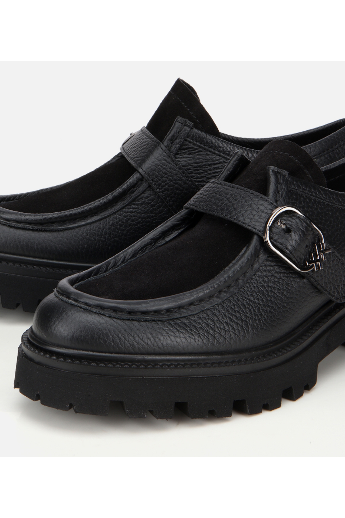 Hotiç Hotiç Kadın Deri Siyah Toka Detaylı Günlük Loafer Casual Ayakkabı | Flo Siyah - 4. görsel