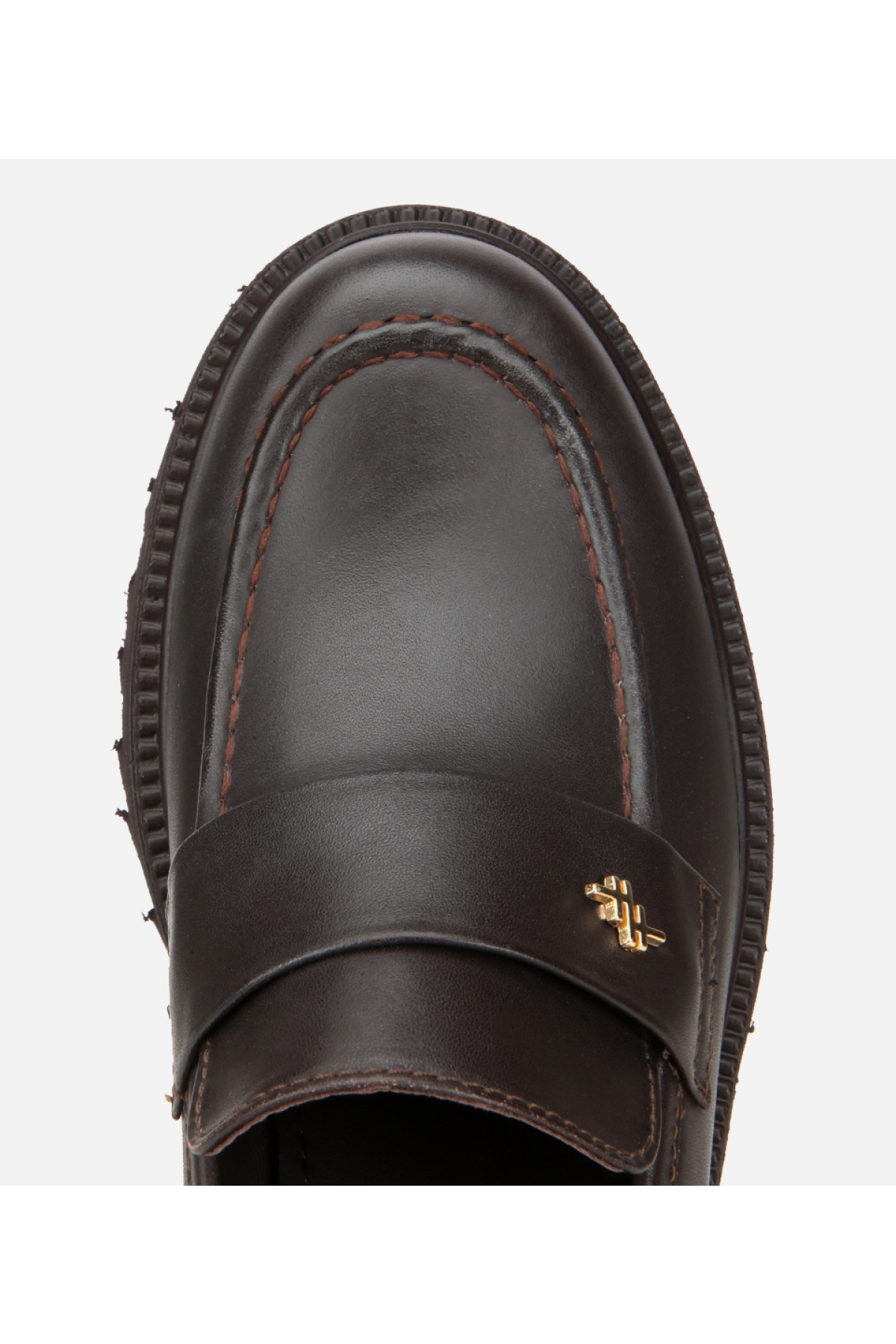 Hotiç Hotiç Kadın Deri Kahverengi Kalın Tabanlı Klasik Loafer Casual Ayakkabı | Flo Kahverengi - 6. görsel