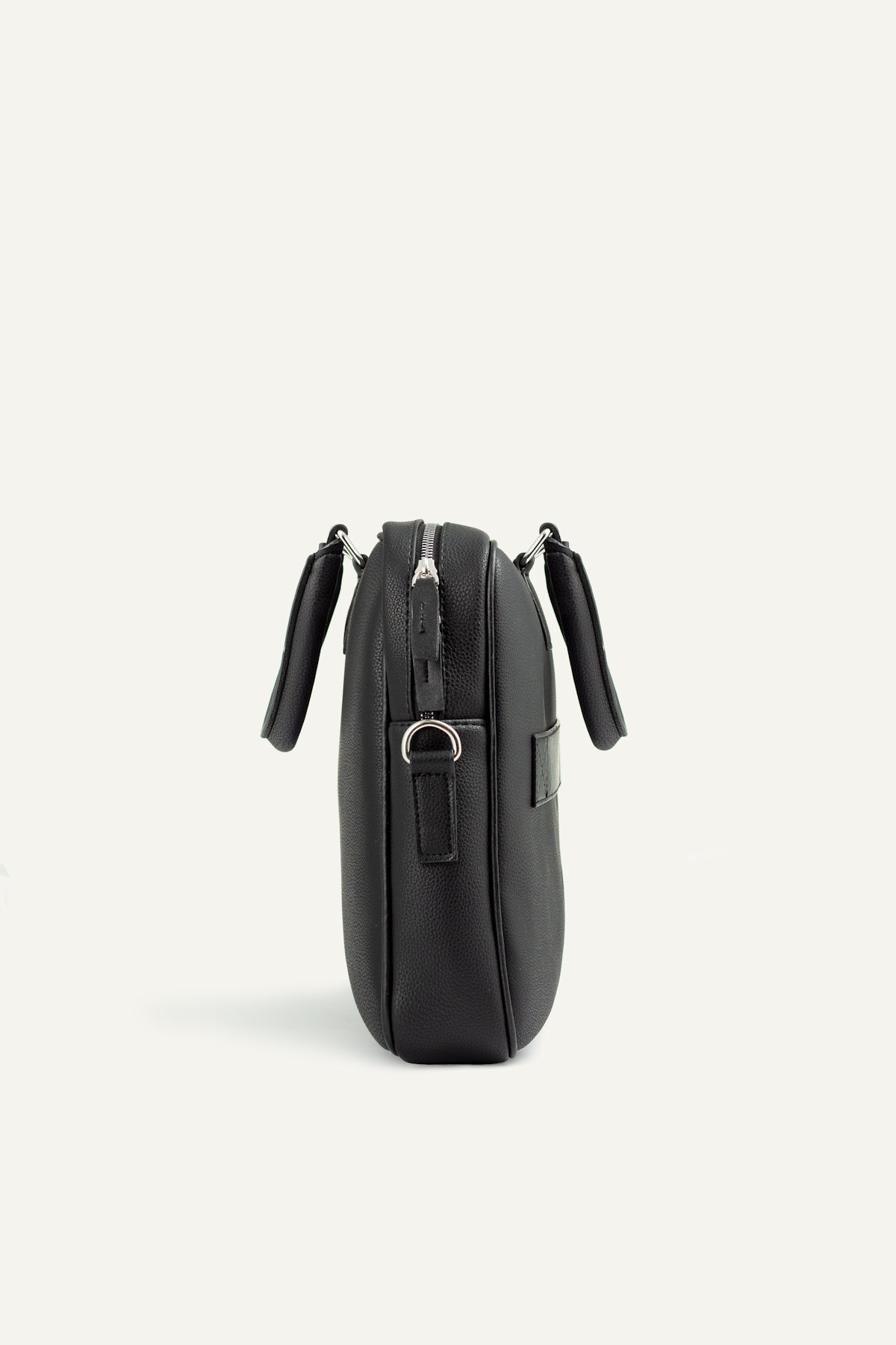 Fossil 2036 Vegan Deri laptop çantası evrak çantası unisex şık tasarım SİYAH — 5