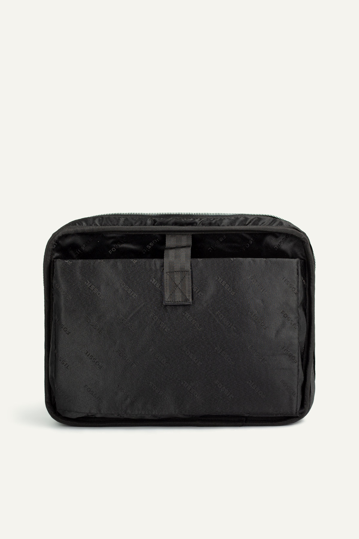 Fossil 2036 Vegan Deri laptop çantası evrak çantası unisex şık tasarım SİYAH — 7