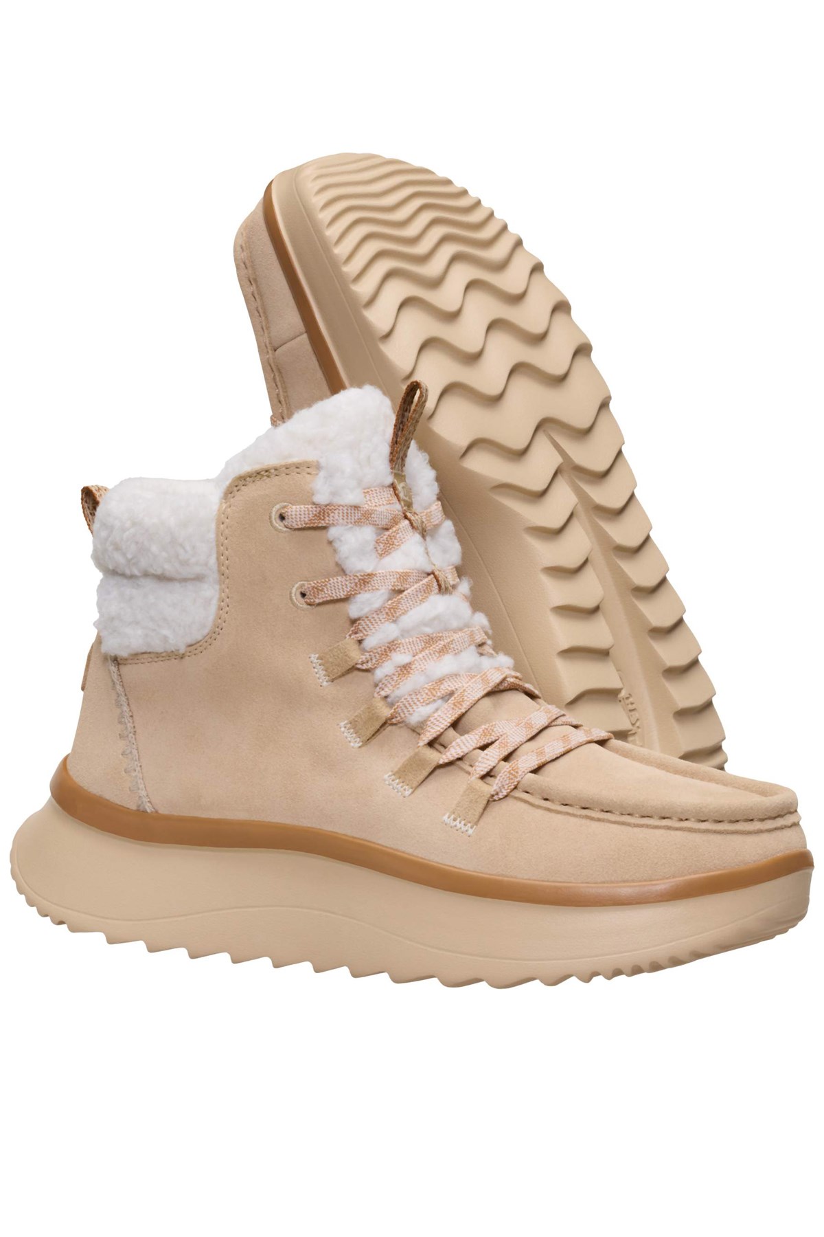 Hey Dude Hey Dude Bej Wendy Peak Apres Suede Kadın Bot Outdoor Ayakkabı | Flo Bej - 5. görsel