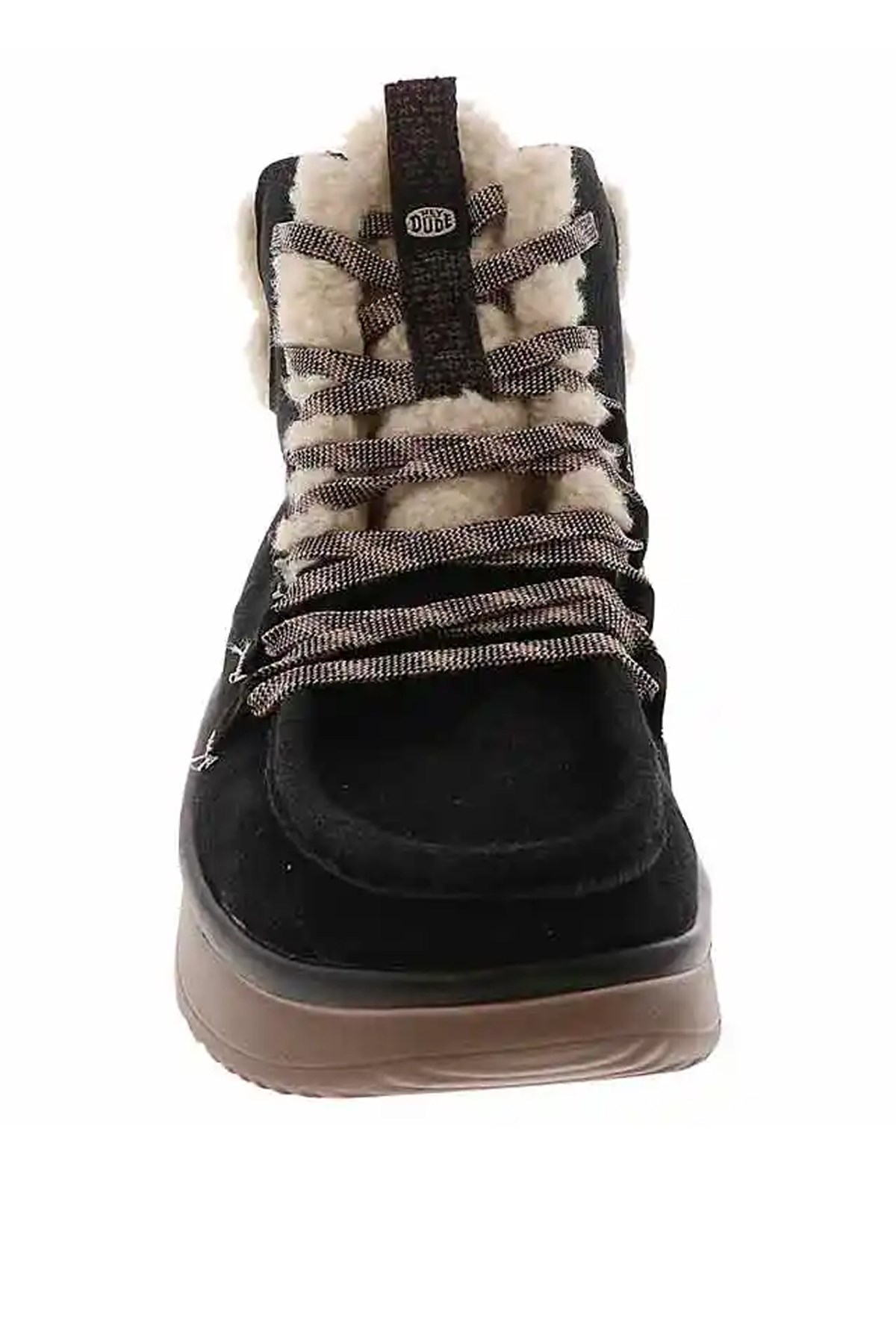 Hey Dude Hey Dude Siyah Wendy Peak Apres Suede Kadın Bot Outdoor Ayakkabı | Flo Siyah - 6. görsel