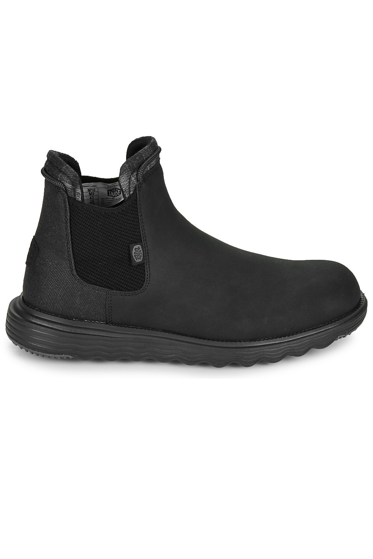 Hey Dude Hey Dude Siyah Branson Classic Erkek Bot | Flo Siyah - 2. görsel