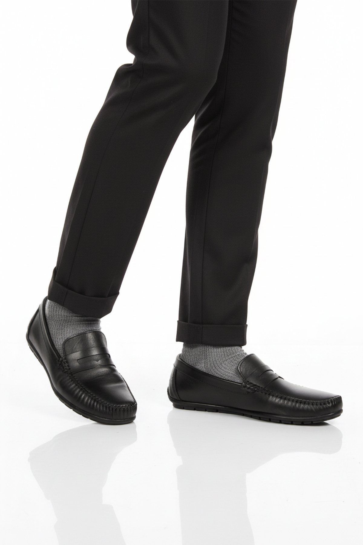 Ayakmod Ayakmod Siyah Hafif Esnek Erkek Casual Ayakkabı 1613 M | Flo Siyah - 2. görsel