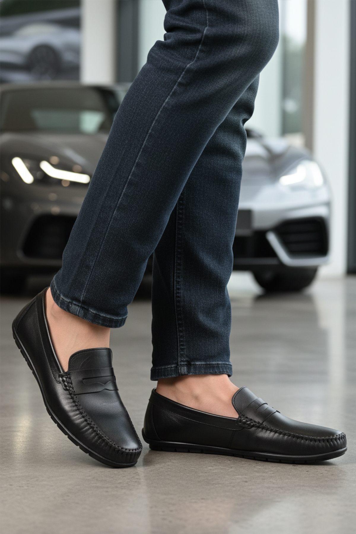 Ayakmod Ayakmod Siyah Hafif Esnek Erkek Casual Ayakkabı 1613 M | Flo Siyah - 4. görsel