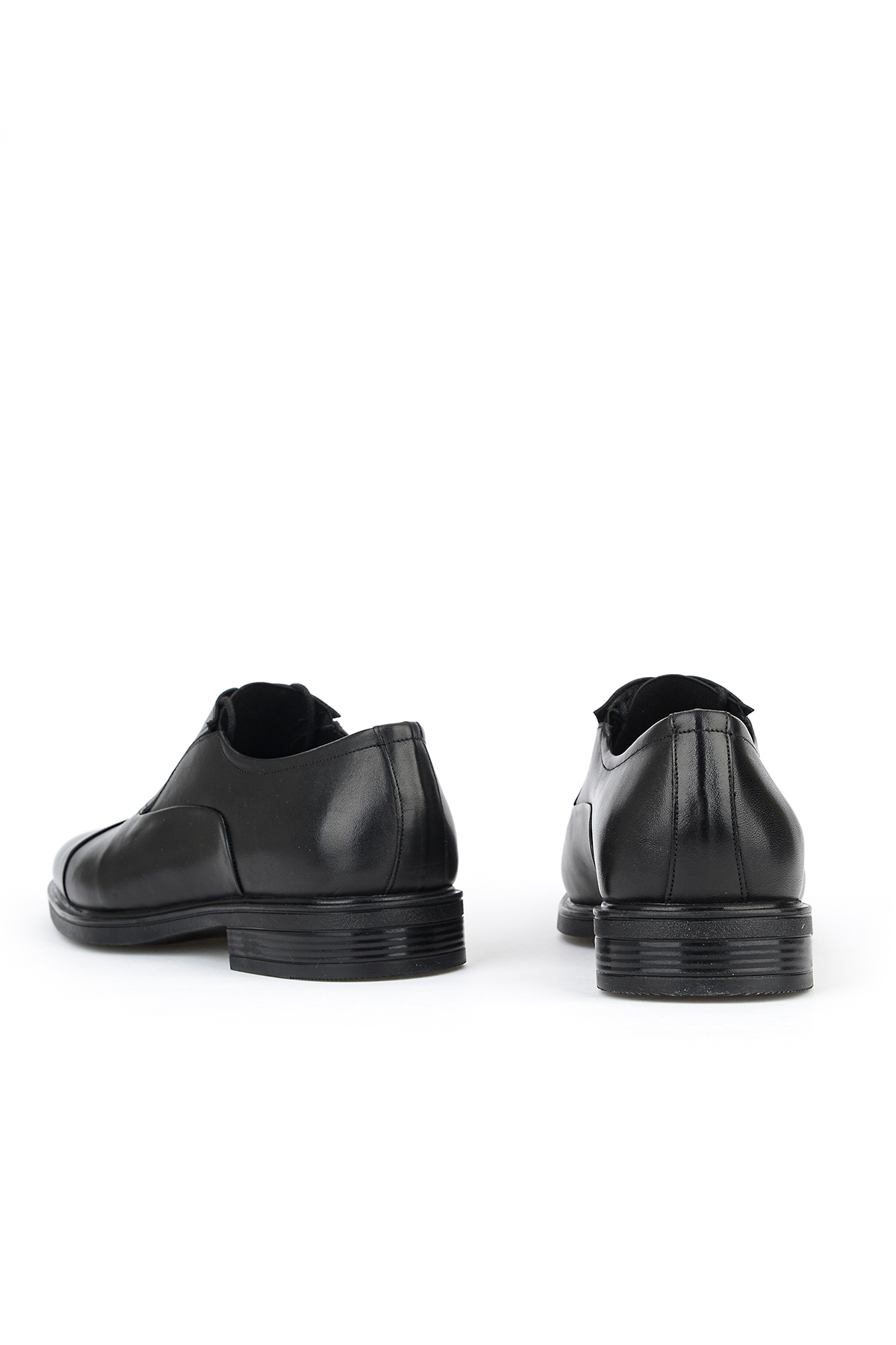Erkek Hakiki Deri Ayakkabı 153745Z27614 Siyah - Görsel 4