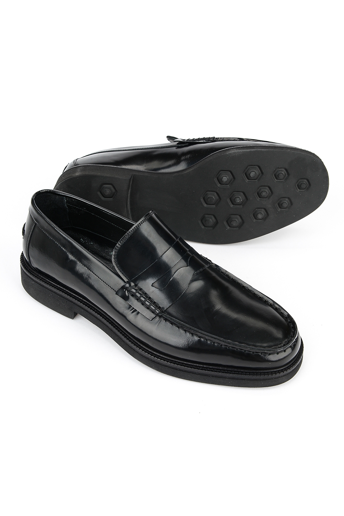 Ziya Ziya Erkek Hakiki Deri Ayakkabı 153745Z300062 Siyah Klasik Ayakkabı | Flo Siyah - 5. görsel