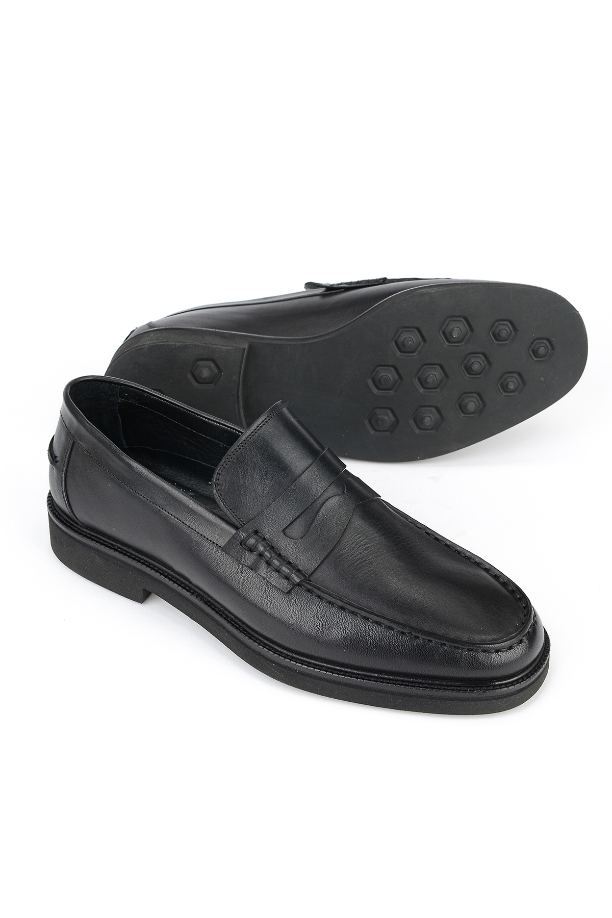 Ziya Ziya Erkek Hakiki Deri Ayakkabı 153745Z30006 Siyah Klasik Ayakkabı | Flo Siyah - 5. görsel