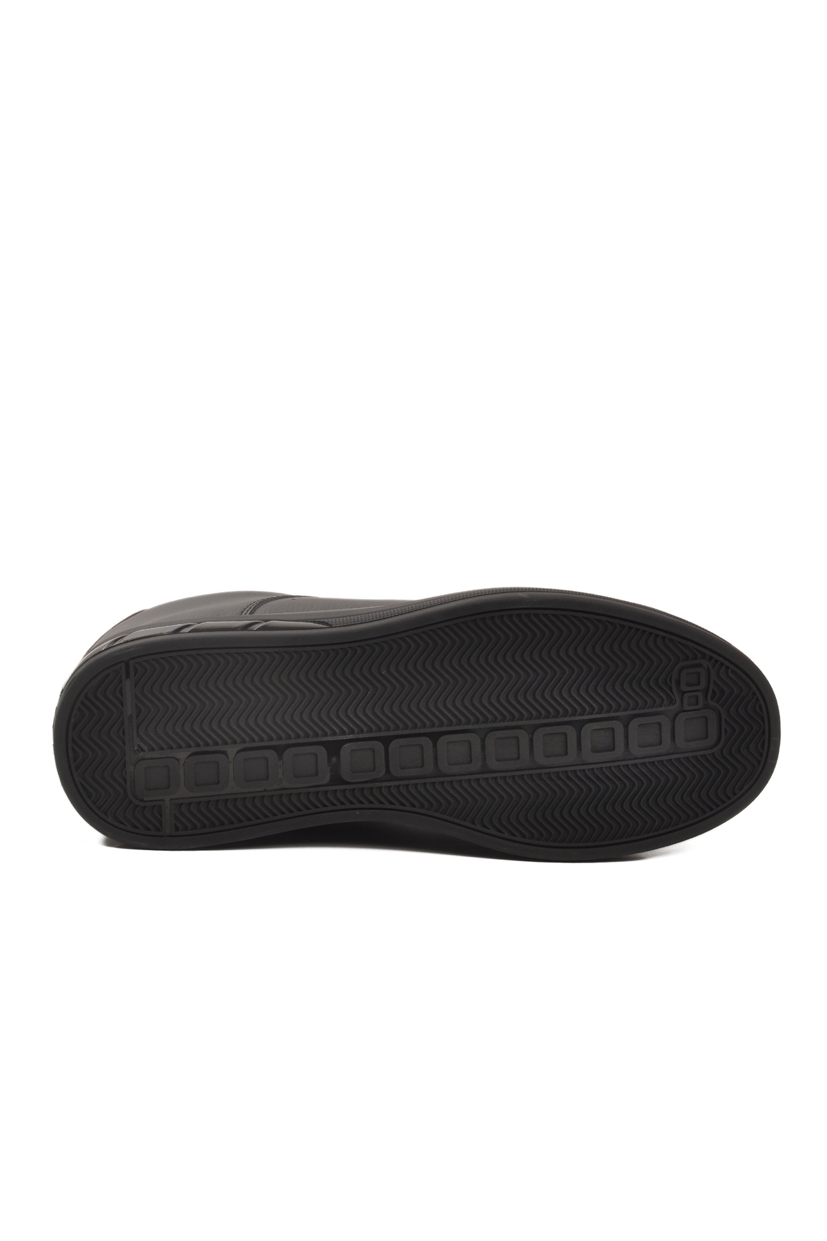 Walkway Walkway Siyah Bağcıklı Cilt Hafif Esnek Erkek Sneaker 2043 M | Flo Siyah - 6. görsel