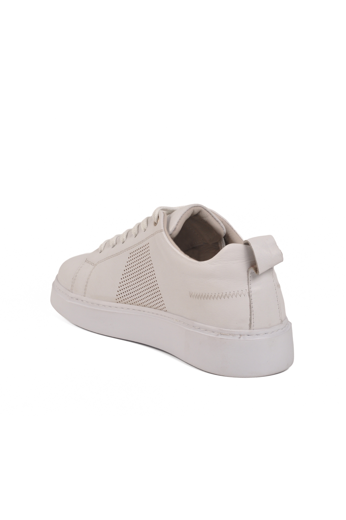 Ayakmod Ayakmod Beyaz Hakiki Deri Erkek Casual Ayakkabı 061316L M | Flo Beyaz - 5. görsel