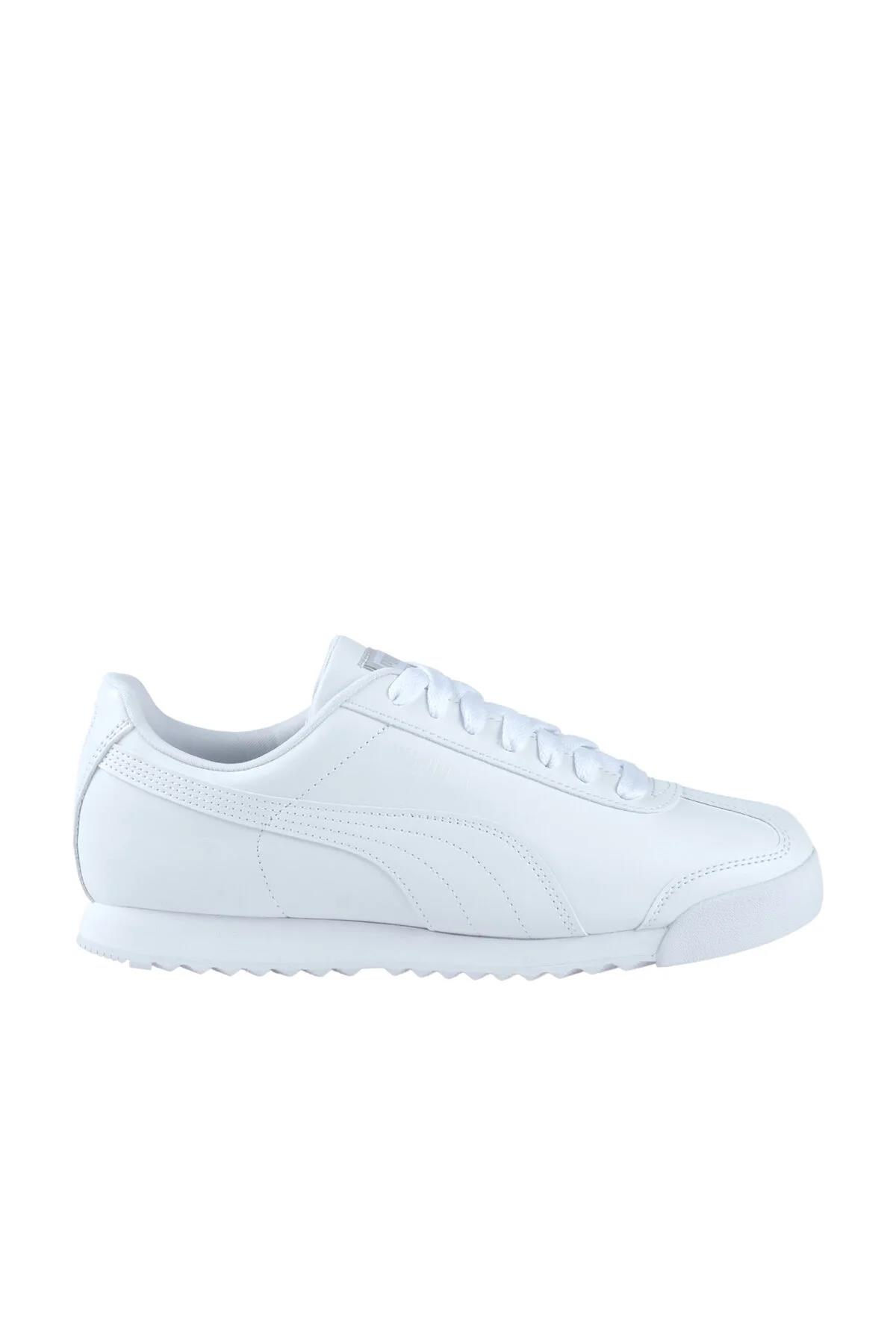 Puma Puma Roma Basic Erkek Beyaz Günlük Stil Ayakkabı 35357221 Sneaker | Flo Beyaz - 2. görsel