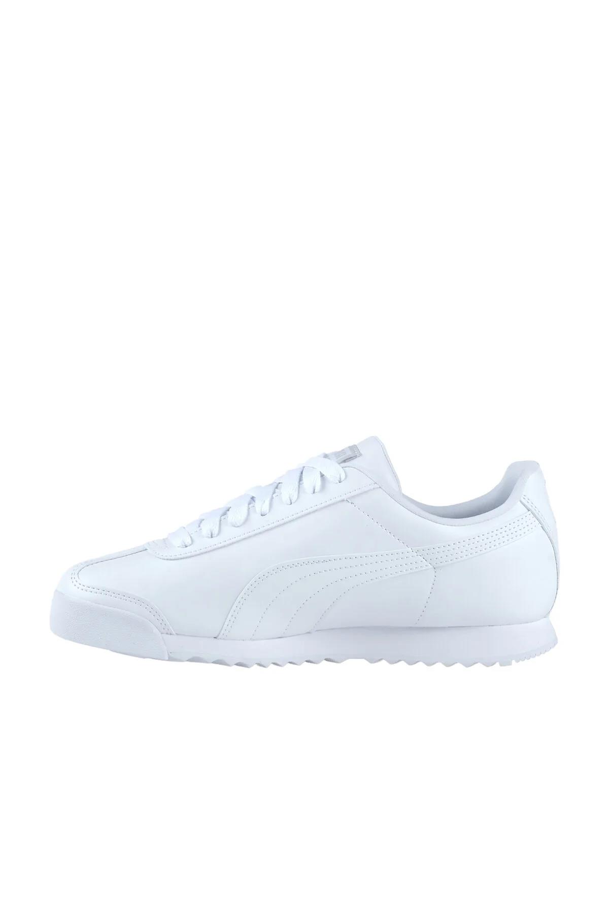 Puma Puma Roma Basic Erkek Beyaz Günlük Stil Ayakkabı 35357221 Sneaker | Flo Beyaz - 3. görsel