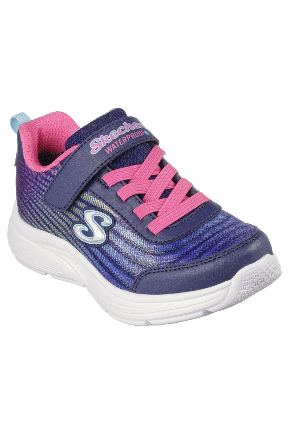 Skechers Skechers Lacivert 303393L NVMT Wavy Lites-Hydro Crush Kız Çocuk Spor Ayakkabı Sneaker | Flo Lacivert - 6. görsel