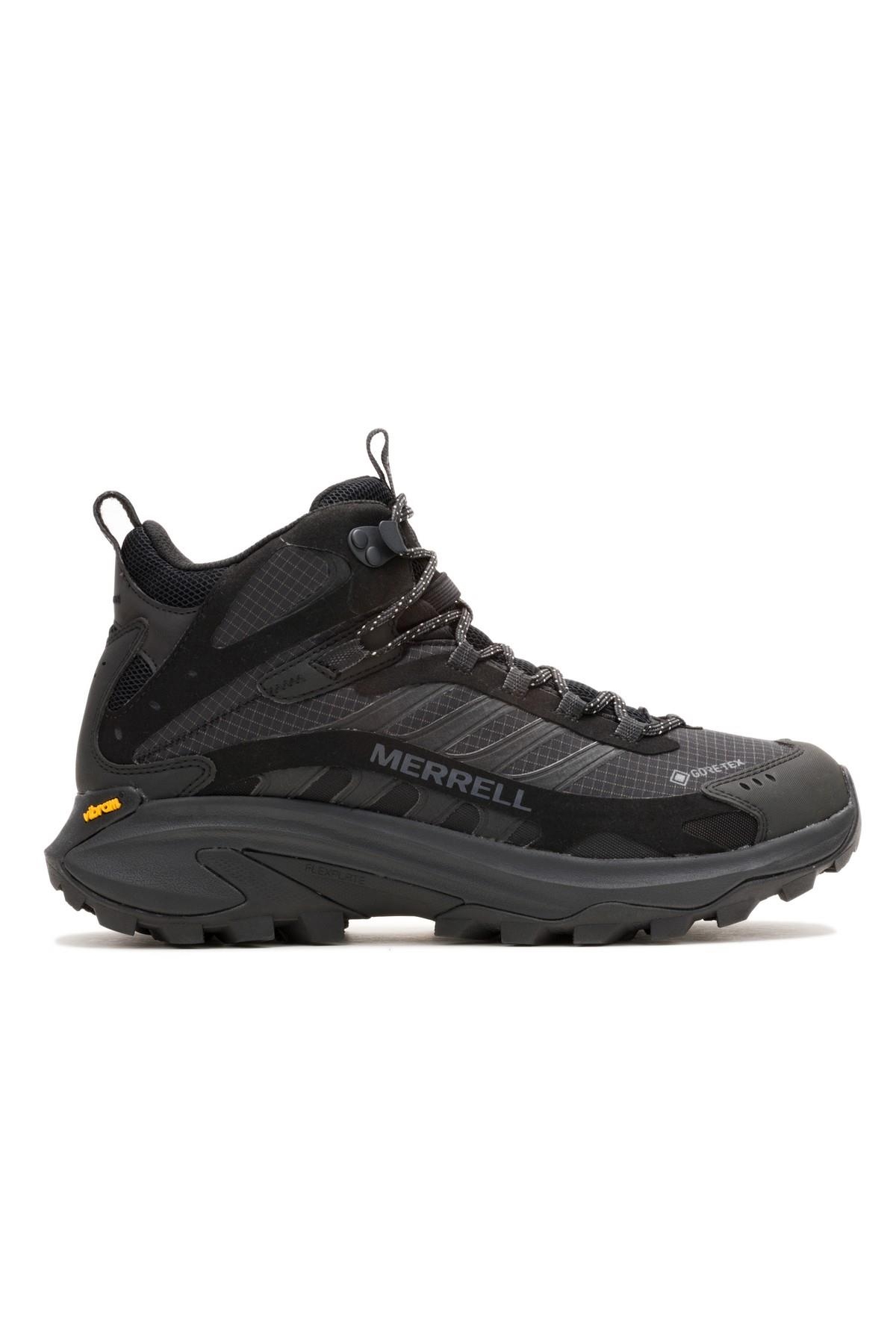 Merrell Merrell Siyah J037501 Moab Speed 2 Mid Gtx Erkek Outdoor Ayakkabısı | Flo Siyah - 2. görsel