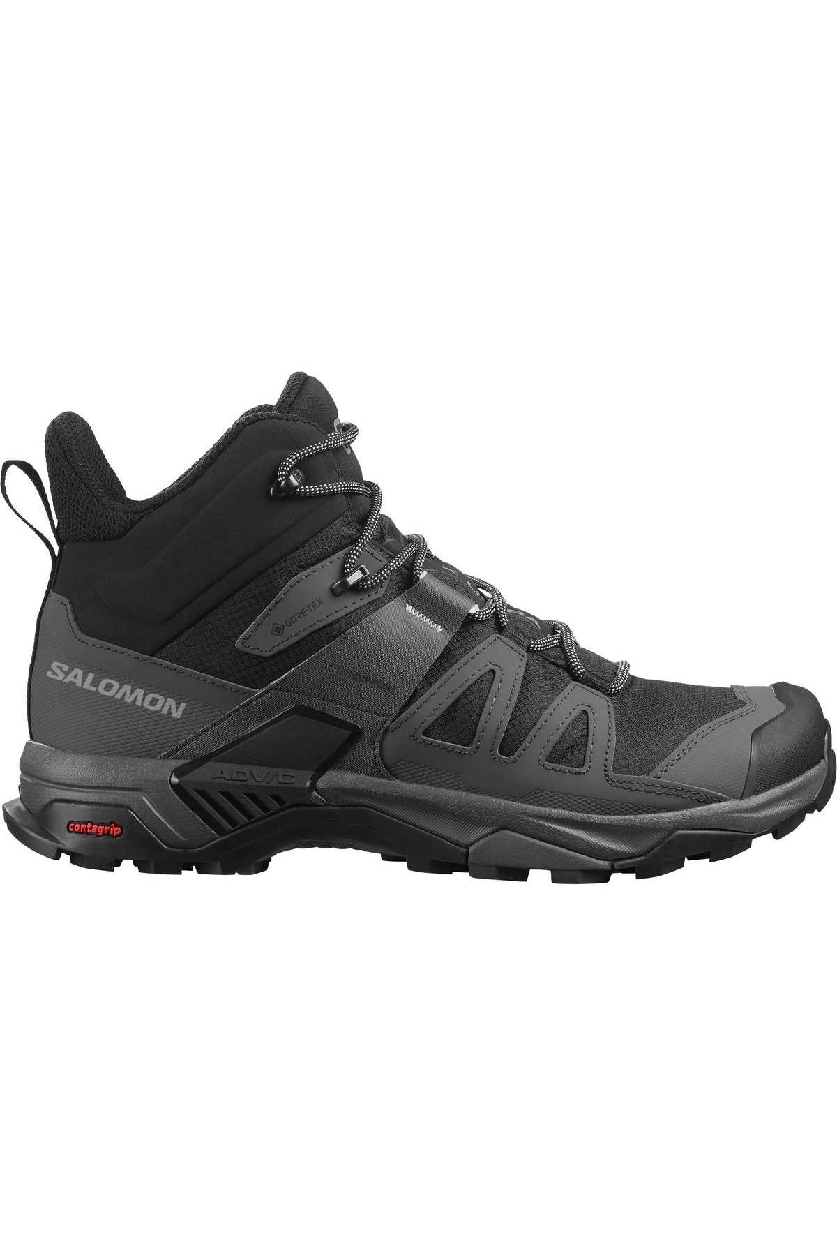 Salomon Salomon Siyah L41383400 X Ultra 4 Mid Gtx Erkek Outdoor Ayakkabısı | Flo Siyah - 2. görsel