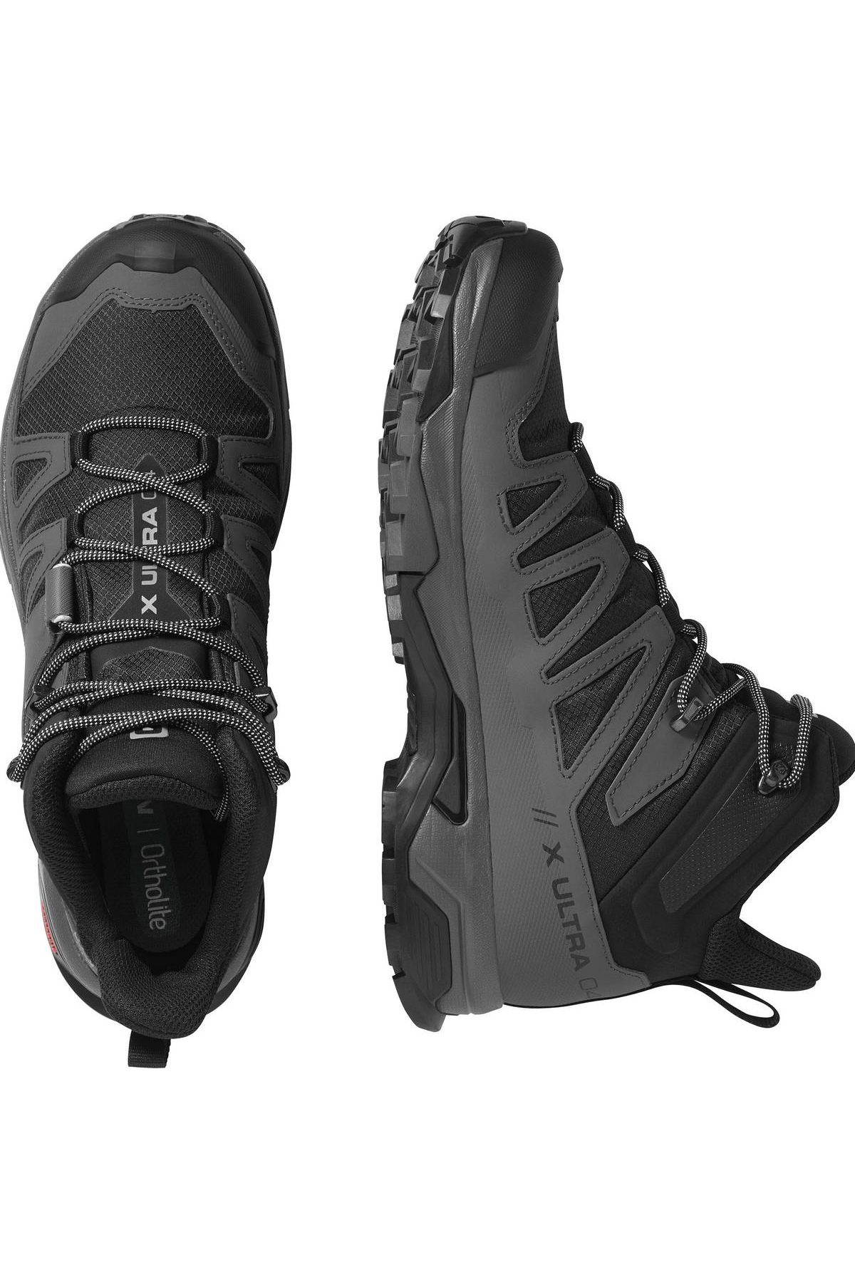 Salomon Salomon Siyah L41383400 X Ultra 4 Mid Gtx Erkek Outdoor Ayakkabısı | Flo Siyah - 5. görsel