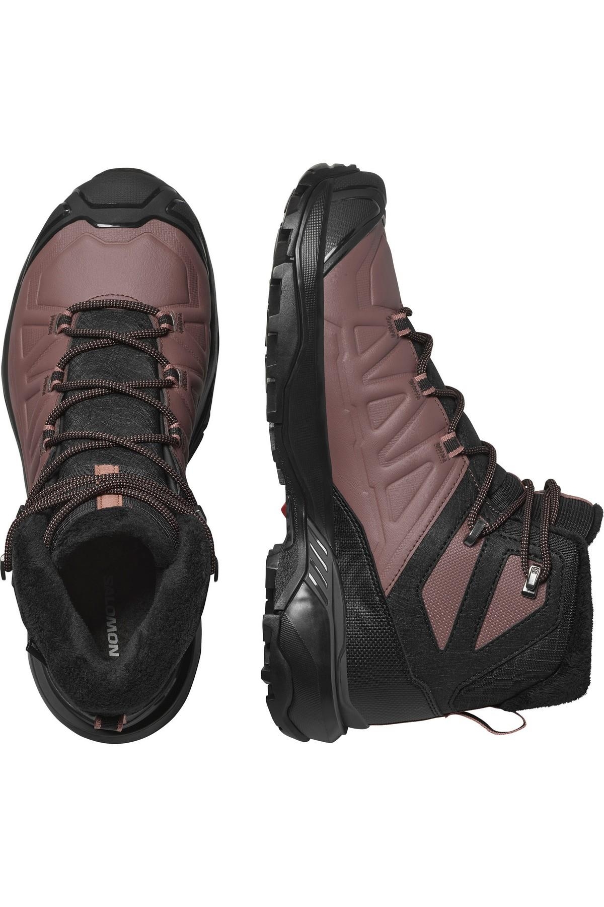 Salomon Salomon Siyah L47585800 X Ultra Snowpilot Wp W Kadın Outdoor Ayakkabısı | Flo Siyah - 5. görsel