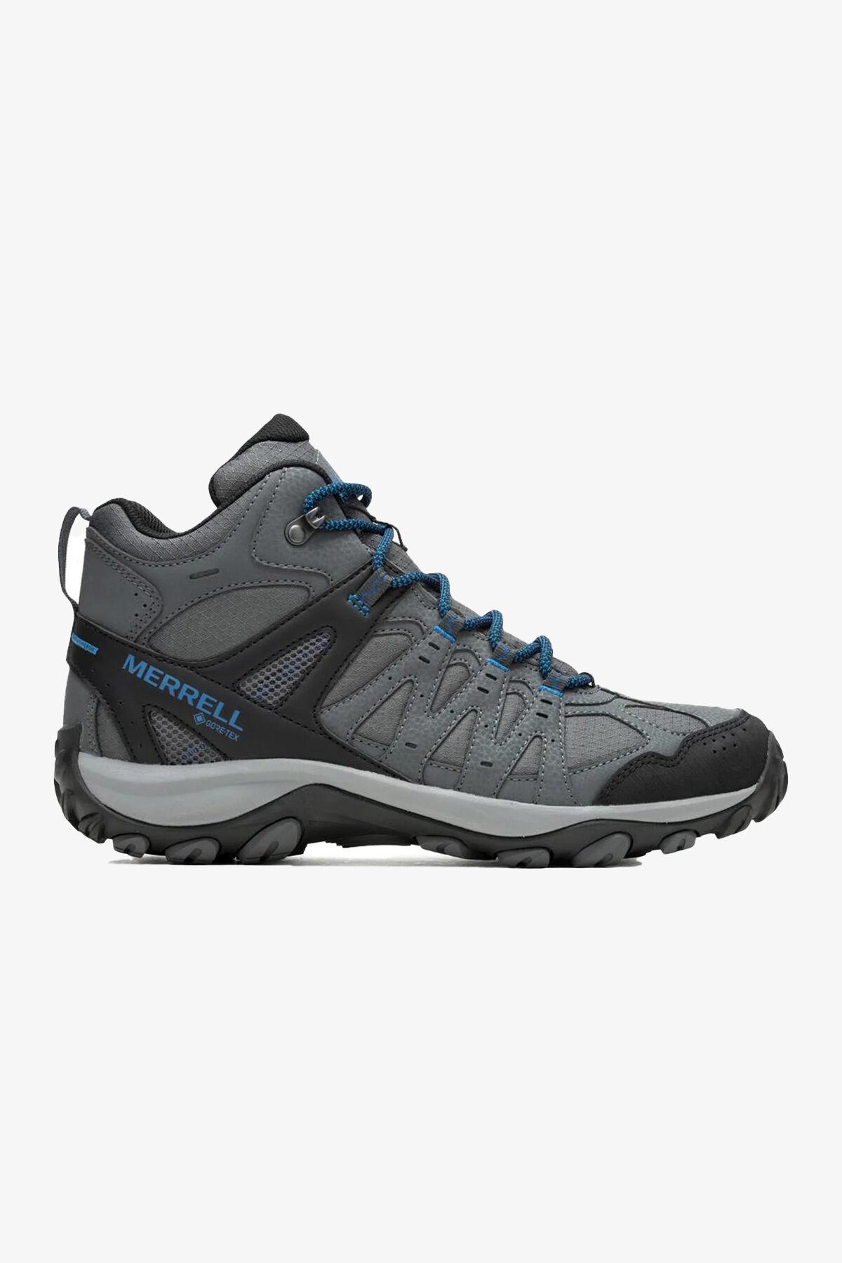 Merrell Merrell Gri J037365 Accentor 3 Sport Mid Gtx Erkek Outdoor Ayakkabısı | Flo Gri - 2. görsel