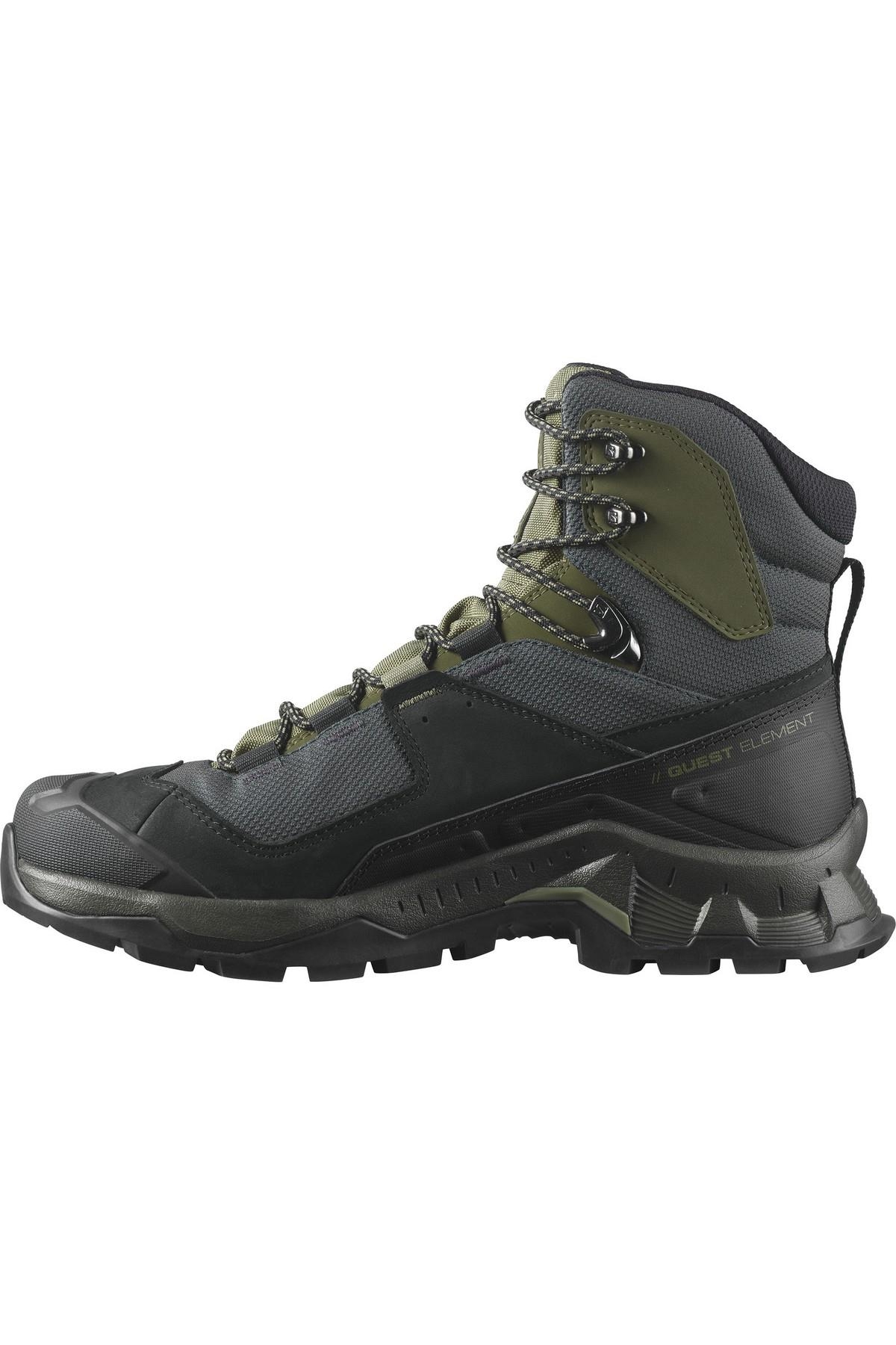 Salomon Salomon Siyah L41457100 Quest Element Gtx Erkek Outdoor Ayakkabısı | Flo Siyah - 4. görsel