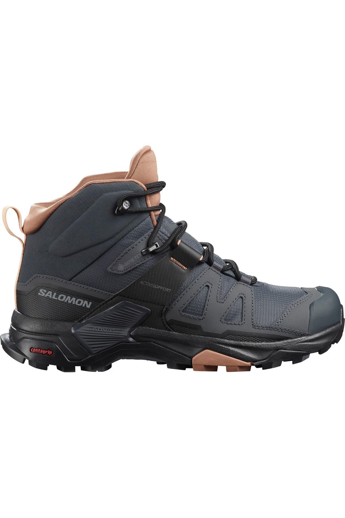 Salomon Salomon Lacivert L41295600 X Ultra 4 Mid Gtx W Kadın Outdoor Ayakkabısı | Flo Lacivert - 2. görsel