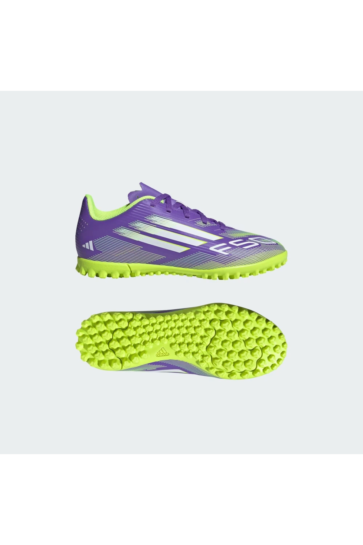 Adidas Adidas Mor JI0039 F50 Club Tf J Çocuk Halı Saha Ayakkabısı Sneaker | Flo Mor - 2. görsel