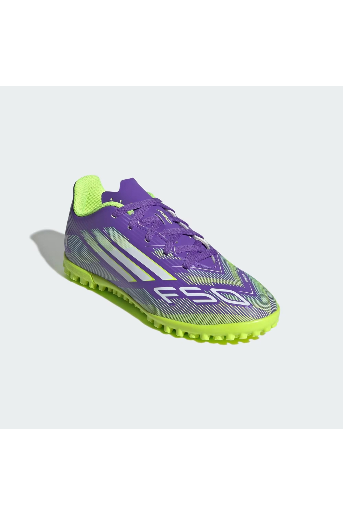 Adidas Adidas Mor JI0039 F50 Club Tf J Çocuk Halı Saha Ayakkabısı Sneaker | Flo Mor - 7. görsel