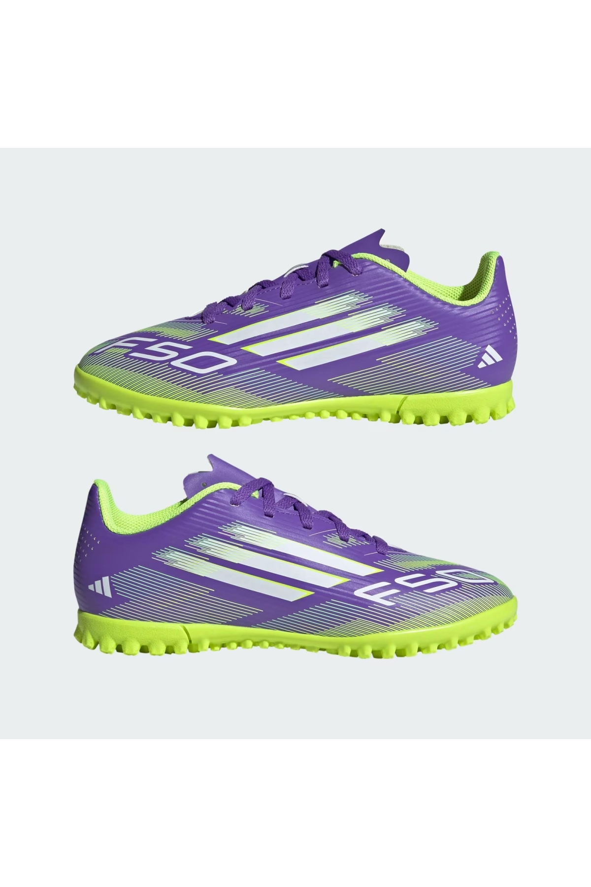 Adidas Adidas Mor JI0039 F50 Club Tf J Çocuk Halı Saha Ayakkabısı Sneaker | Flo Mor - 10. görsel