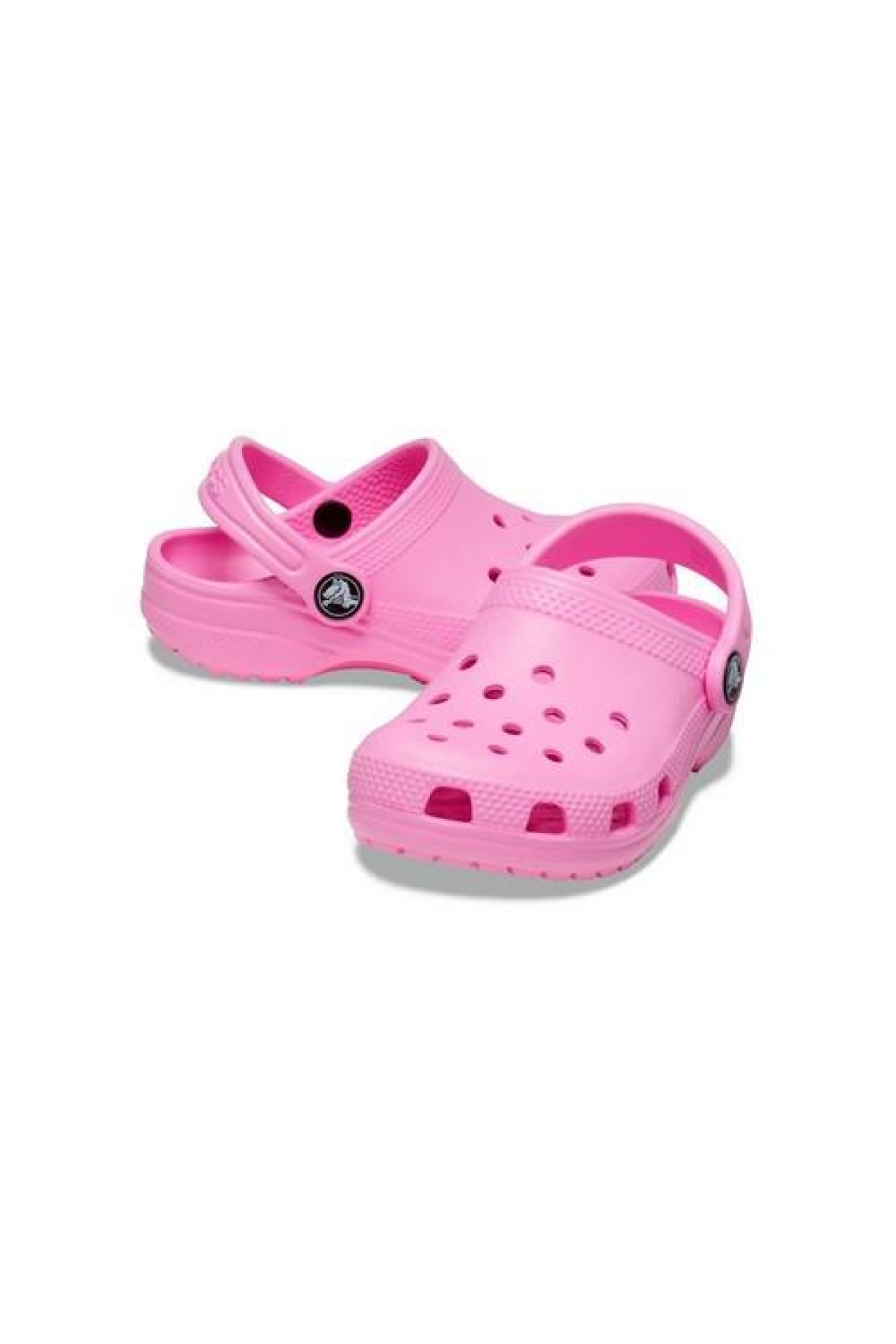 Crocs Crocs Pembe 206991-6SW Classic Clog K Çocuk Sandalet Outdoor Ayakkabı | Flo Pembe - 3. görsel